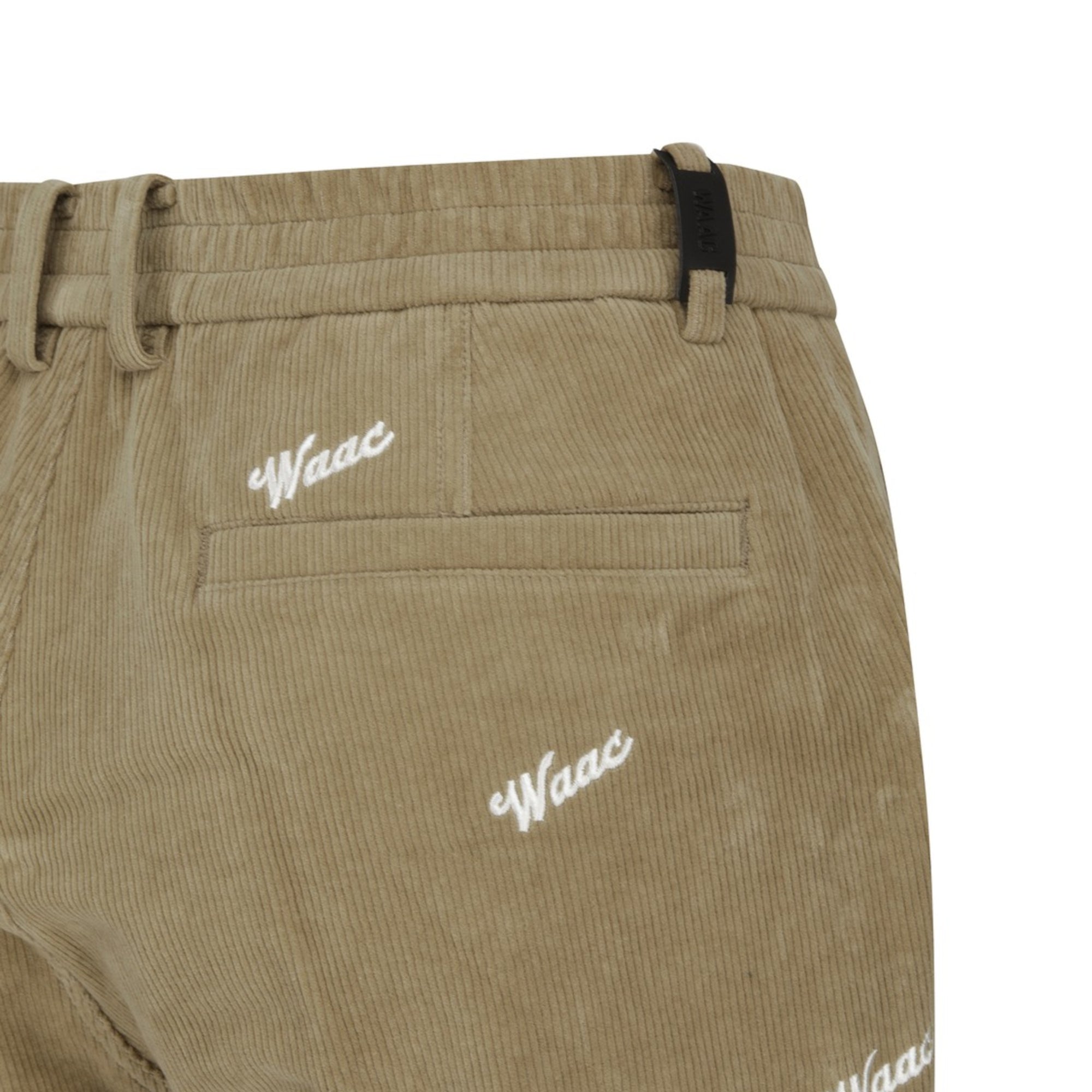 MEN コーデュロイロゴパンツ ベージュ