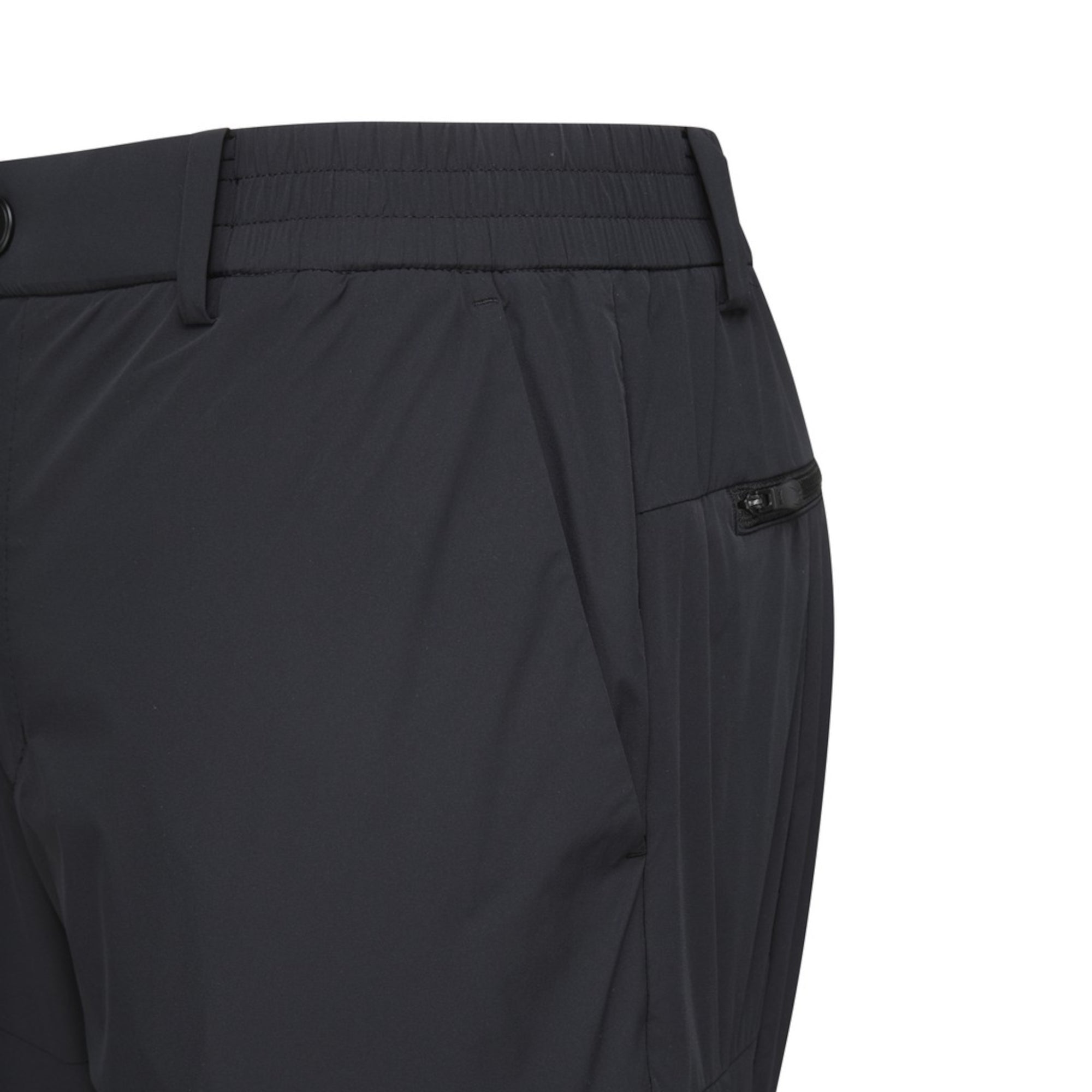 MEN 起毛メッシュジョガーパンツ ブラック