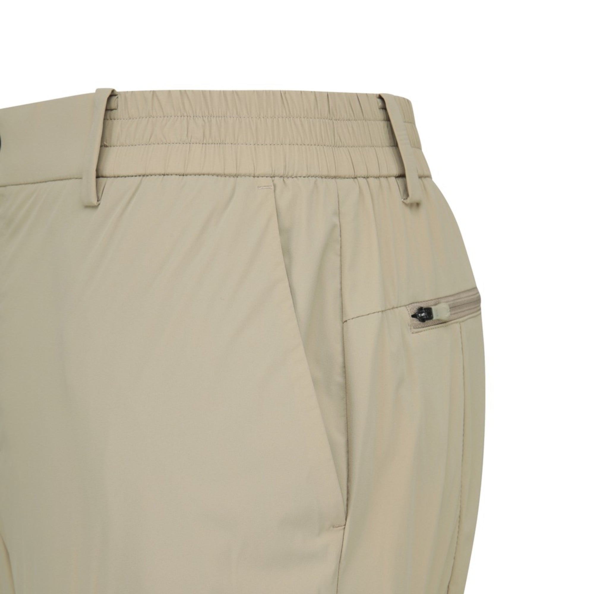 MEN 起毛メッシュジョガーパンツ ベージュ