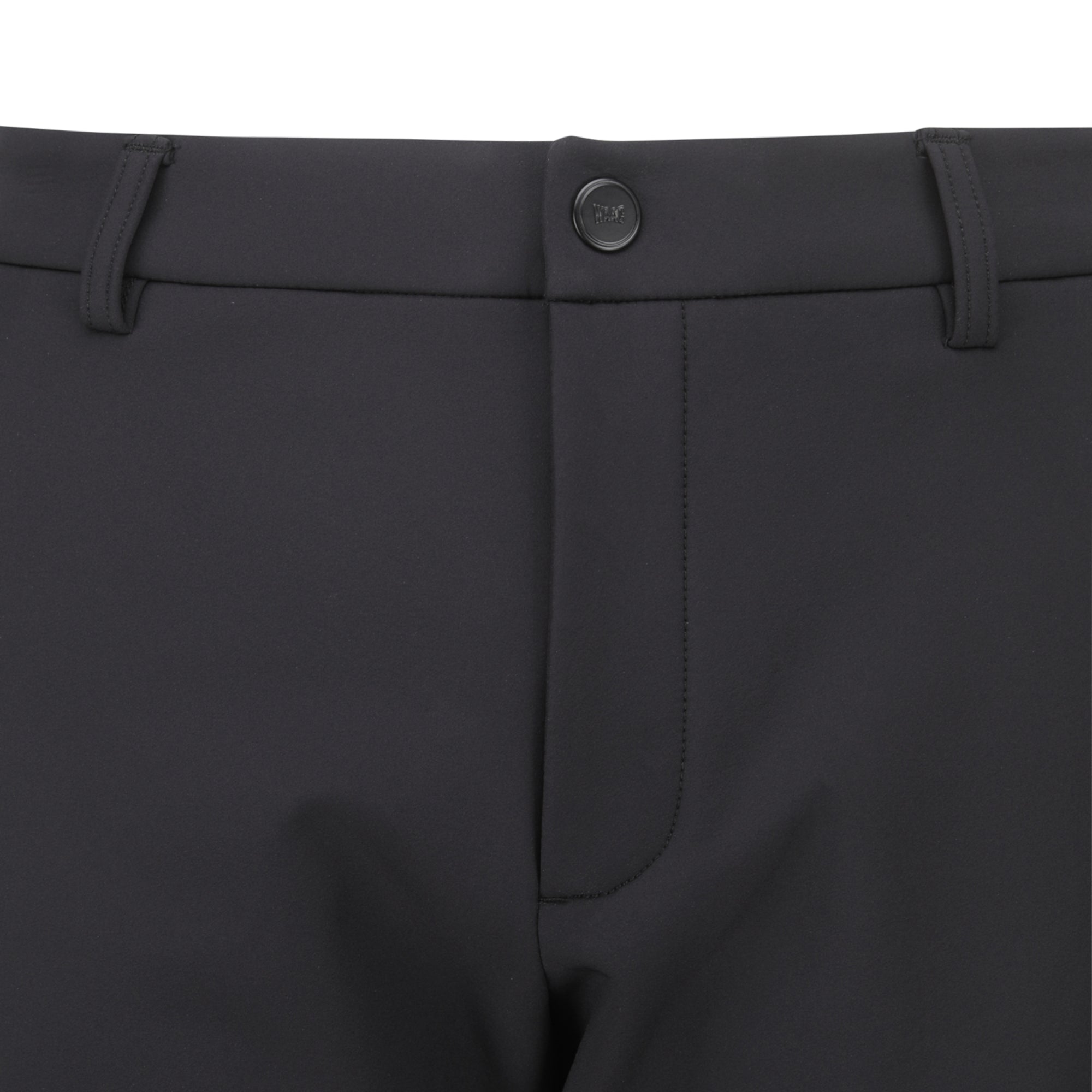 MEN ESSENTIALボンディングパンツ ブラック