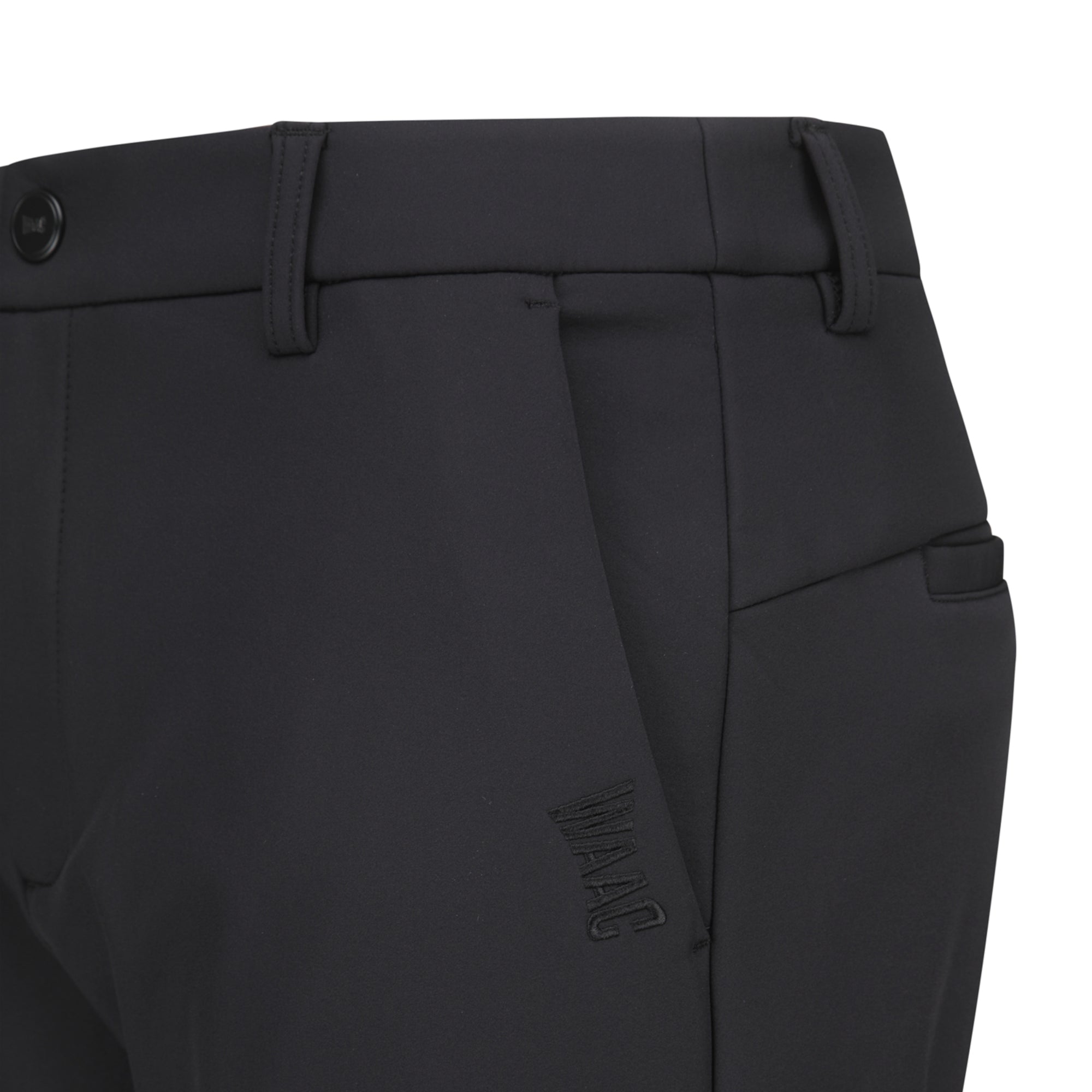 MEN ESSENTIALボンディングパンツ ブラック