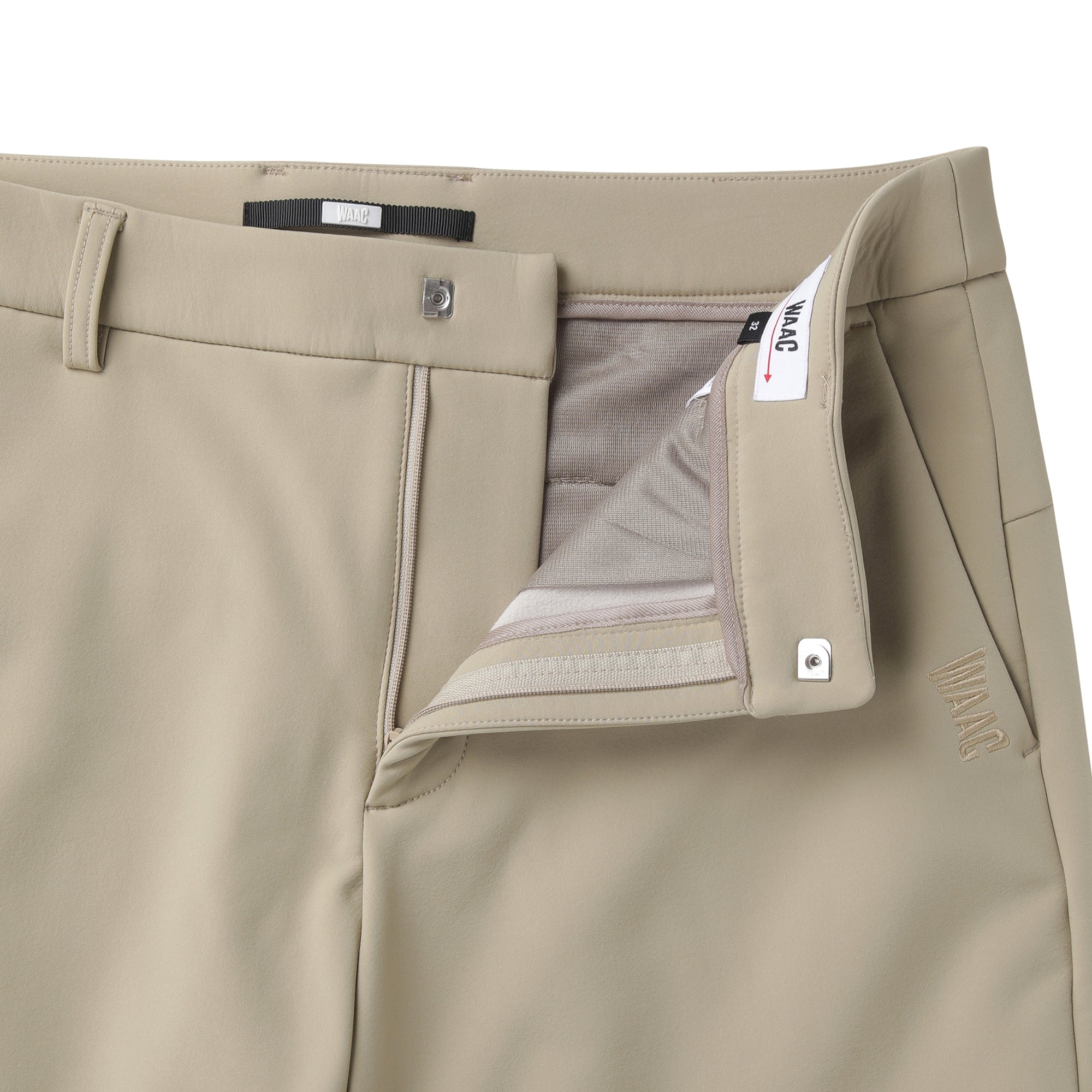 MEN ESSENTIALボンディングパンツ ベージュ