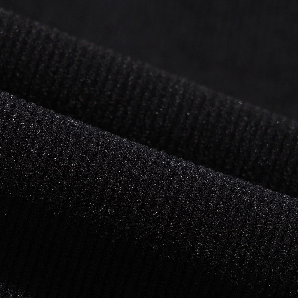 MEN コーデュロイライクハイブリッドジョガーパンツ ブラック