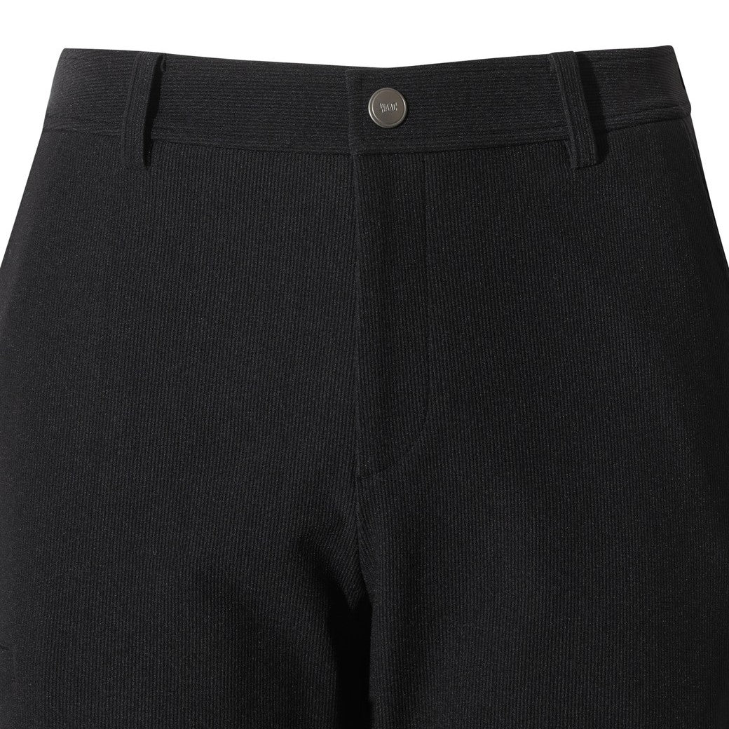 MEN コーデュロイライクハイブリッドジョガーパンツ ブラック