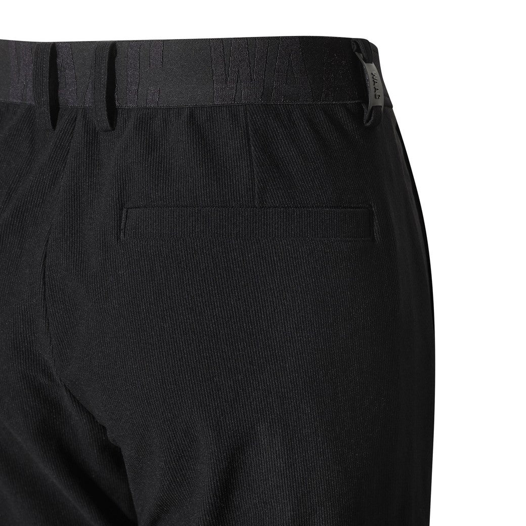 MEN コーデュロイライクハイブリッドジョガーパンツ ブラック