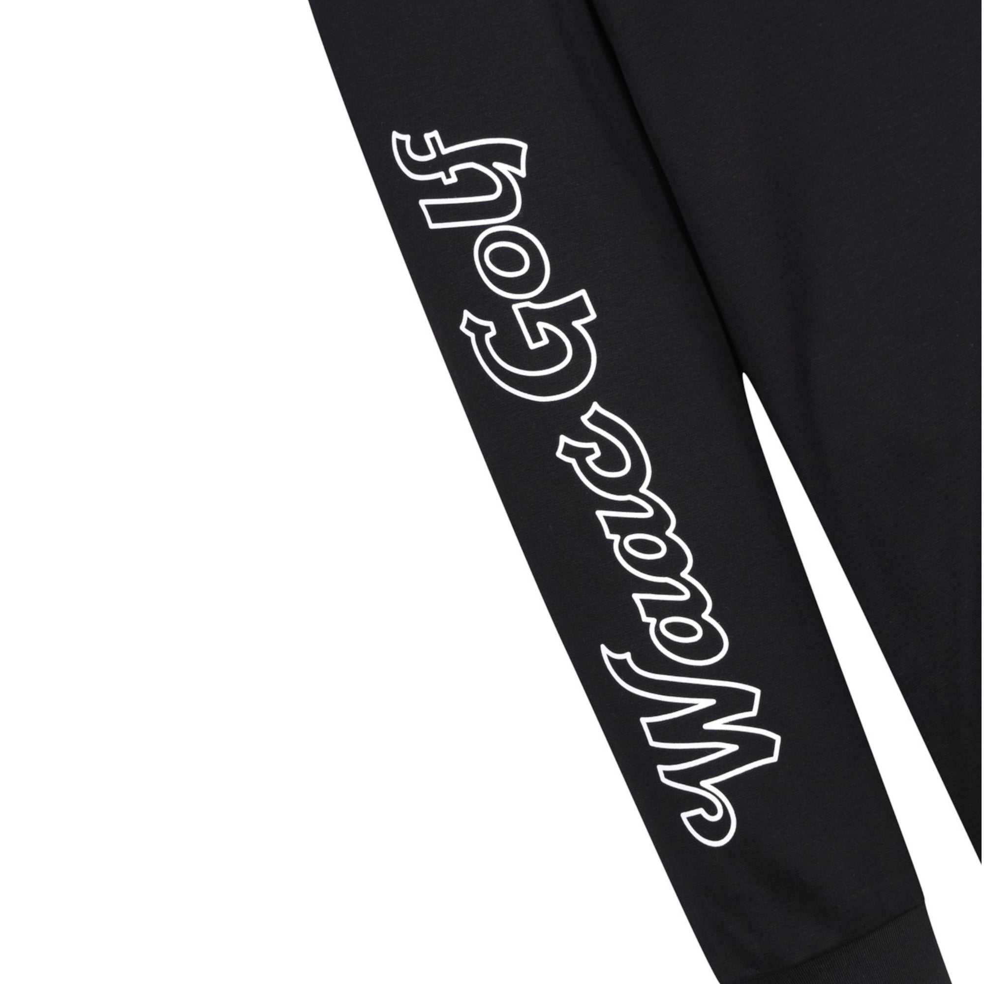 MENS バケハWAACKY長袖モックネック ブラック/072344002