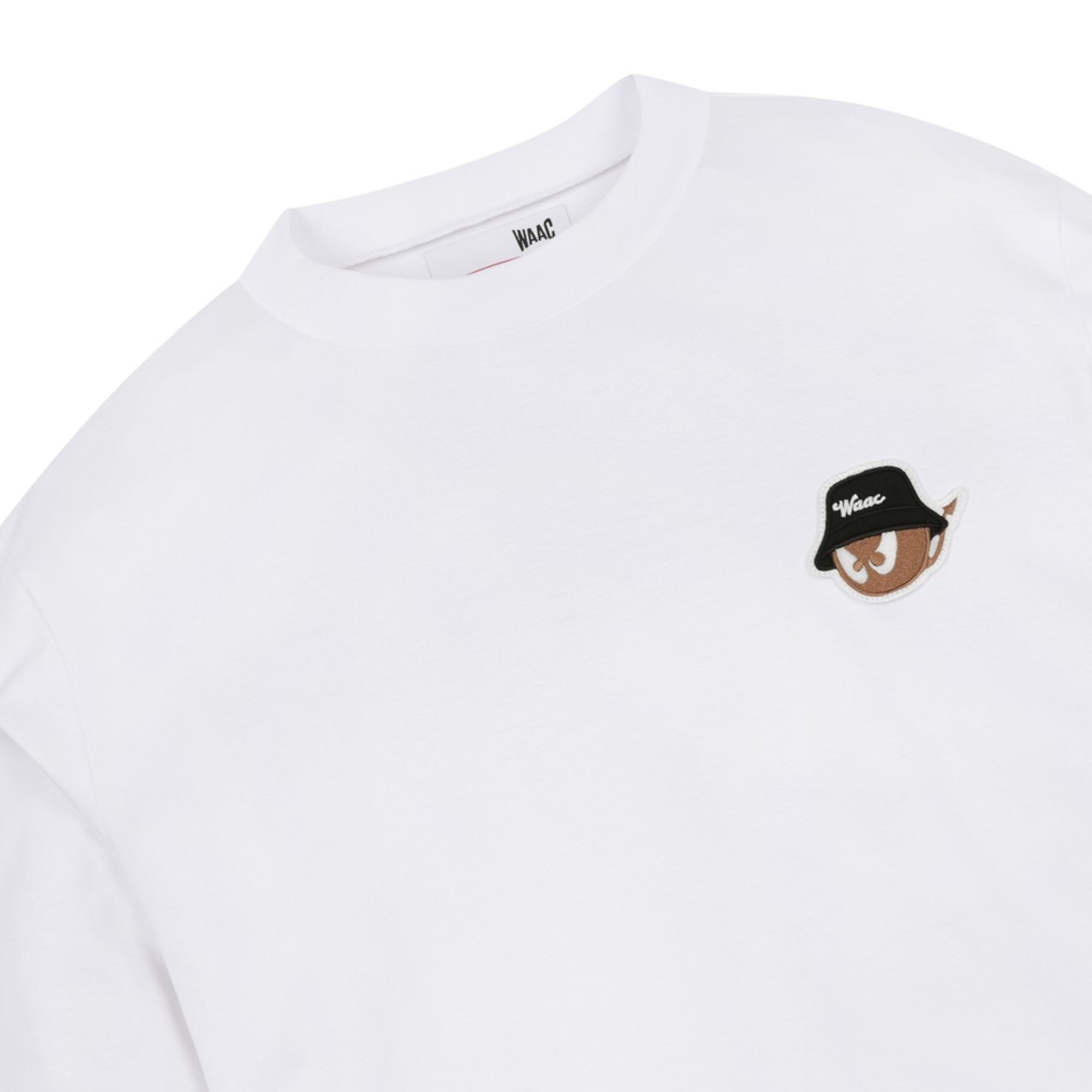 MENS バケハWAACKY長袖モックネック ホワイト/072344002