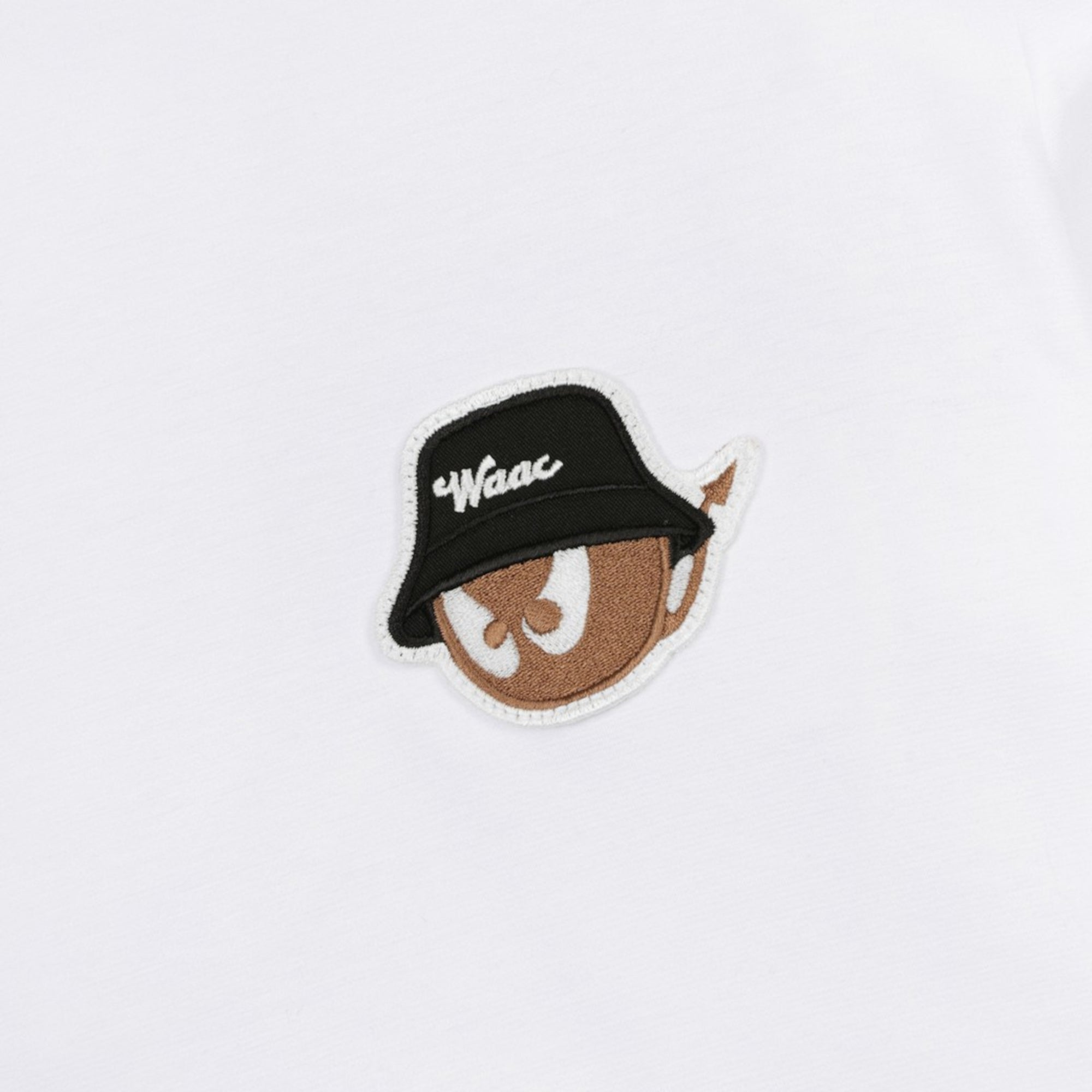 MENS バケハWAACKY長袖モックネック ホワイト/072344002