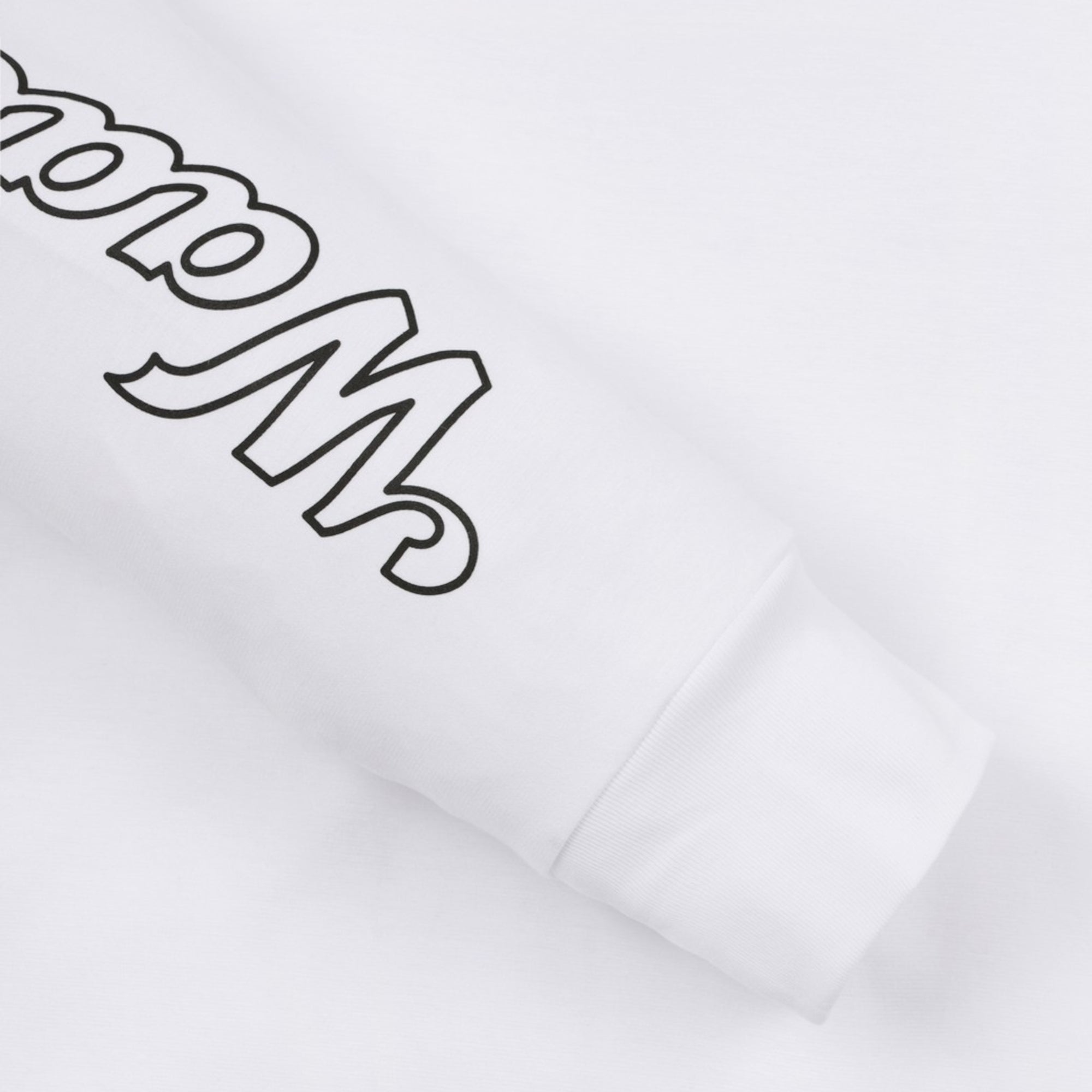 MENS バケハWAACKY長袖モックネック ホワイト/072344002