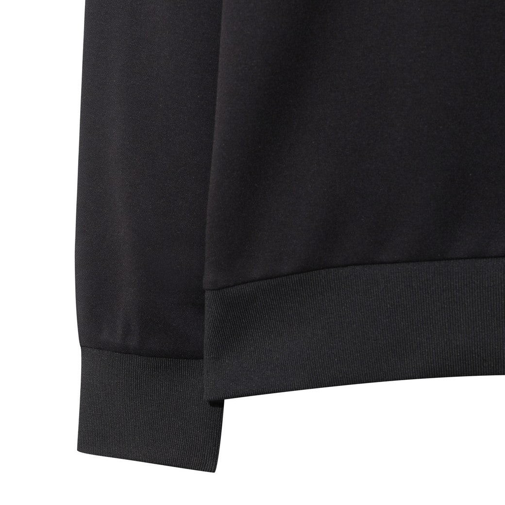 【WAAC X JONES】MEN スウェットポロシャツ ブラック