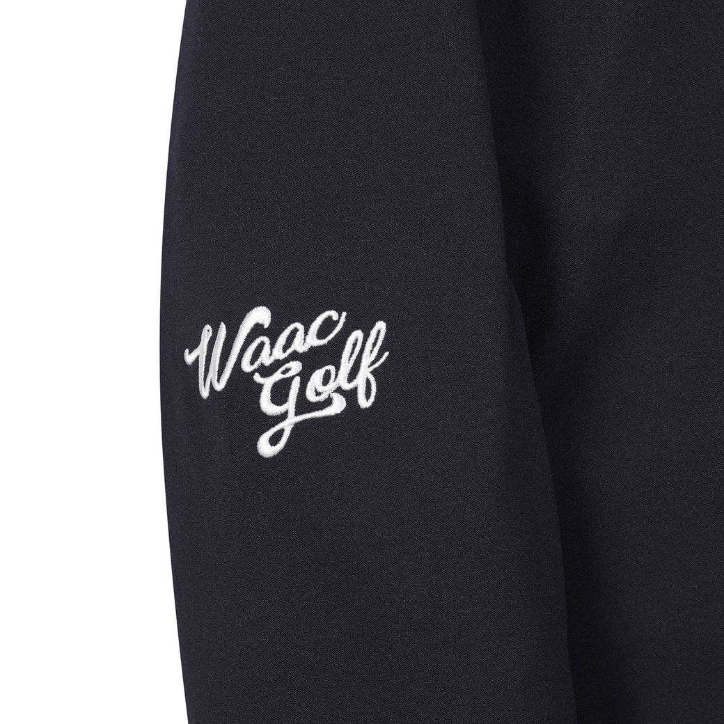 【WEB限定】MEN WTO WAACKYポロシャツ ブラック