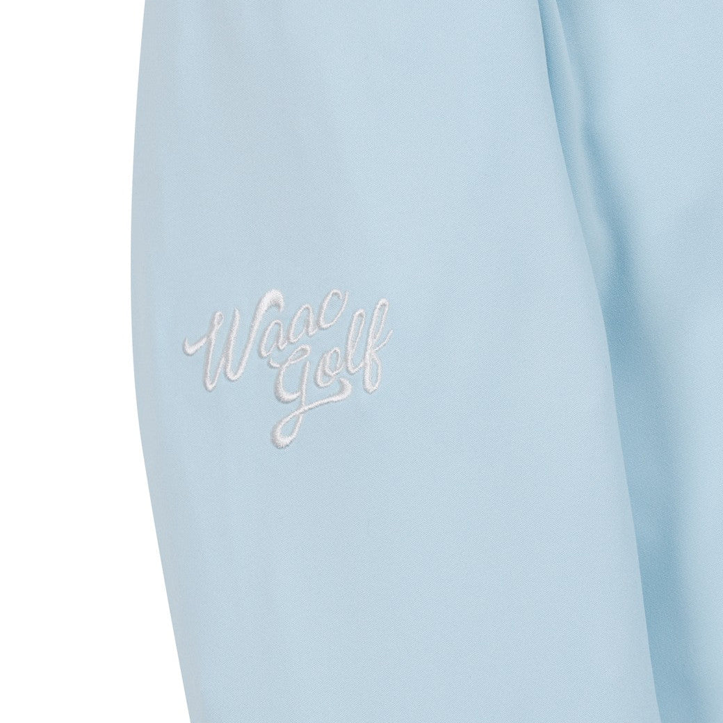 【25SS 新作|WEB限定】MEN WTO WAACKYポロシャツ ライトブルー