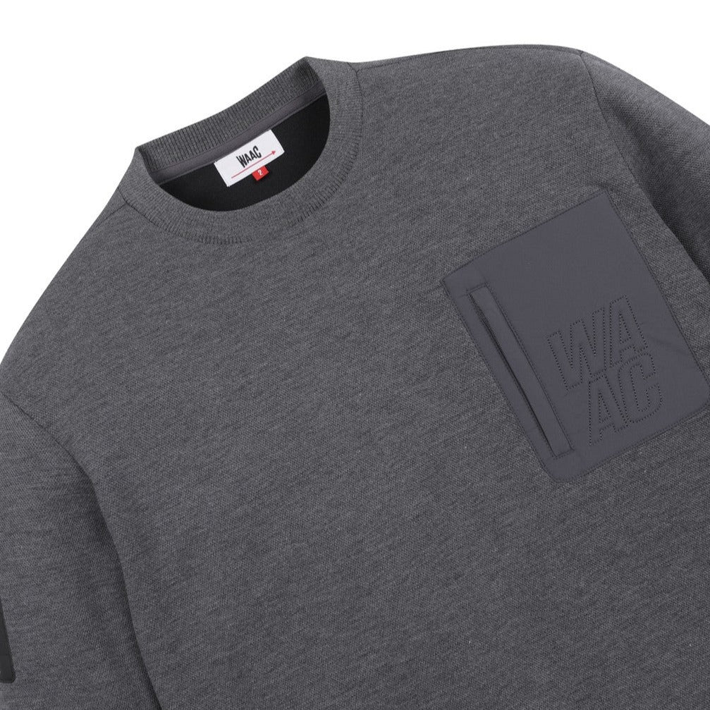 MENS メンズハイブリッドプルオーバー チャコールグレー/072334011