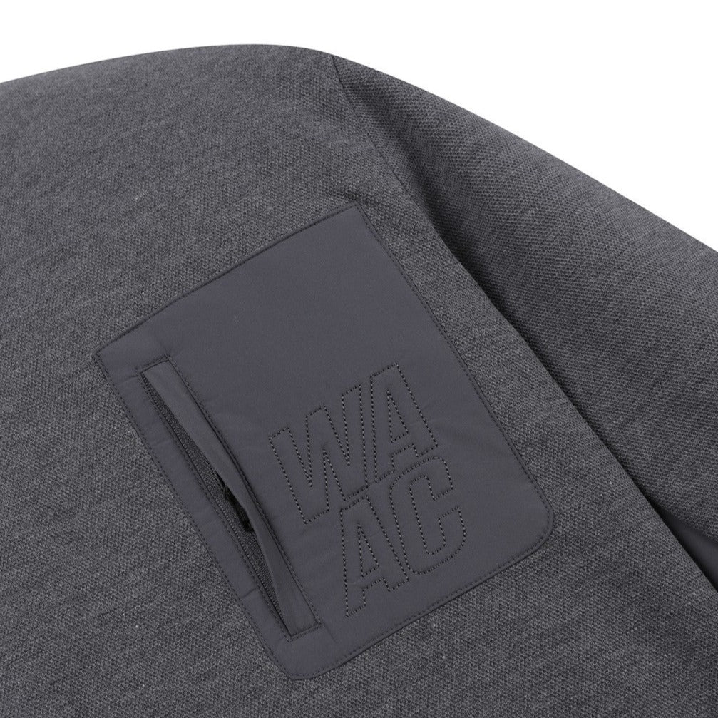 MENS メンズハイブリッドプルオーバー チャコールグレー/072334011