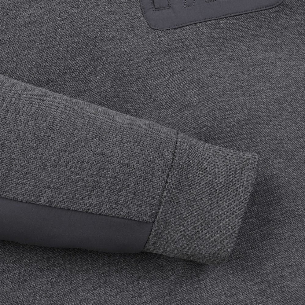 MENS メンズハイブリッドプルオーバー チャコールグレー/072334011