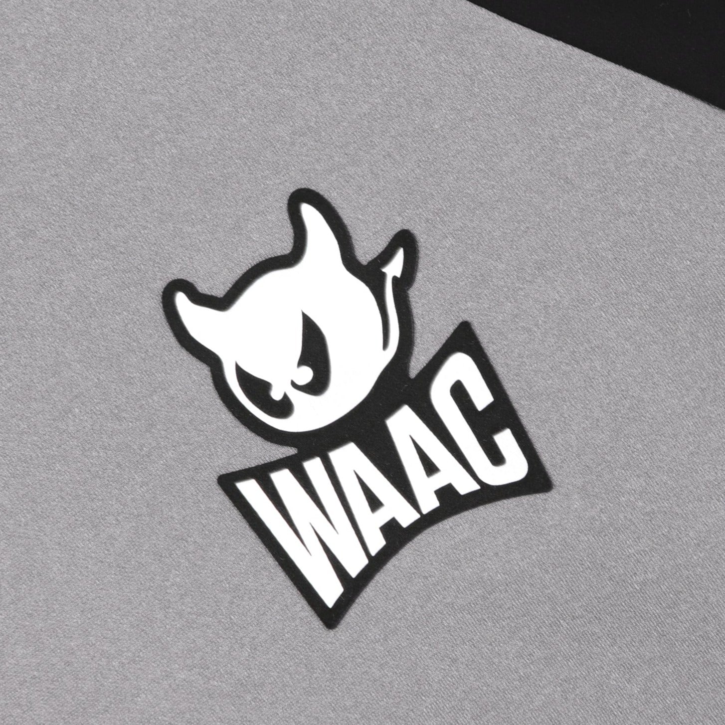 MEN 二重袖タートルネックトップス グレー