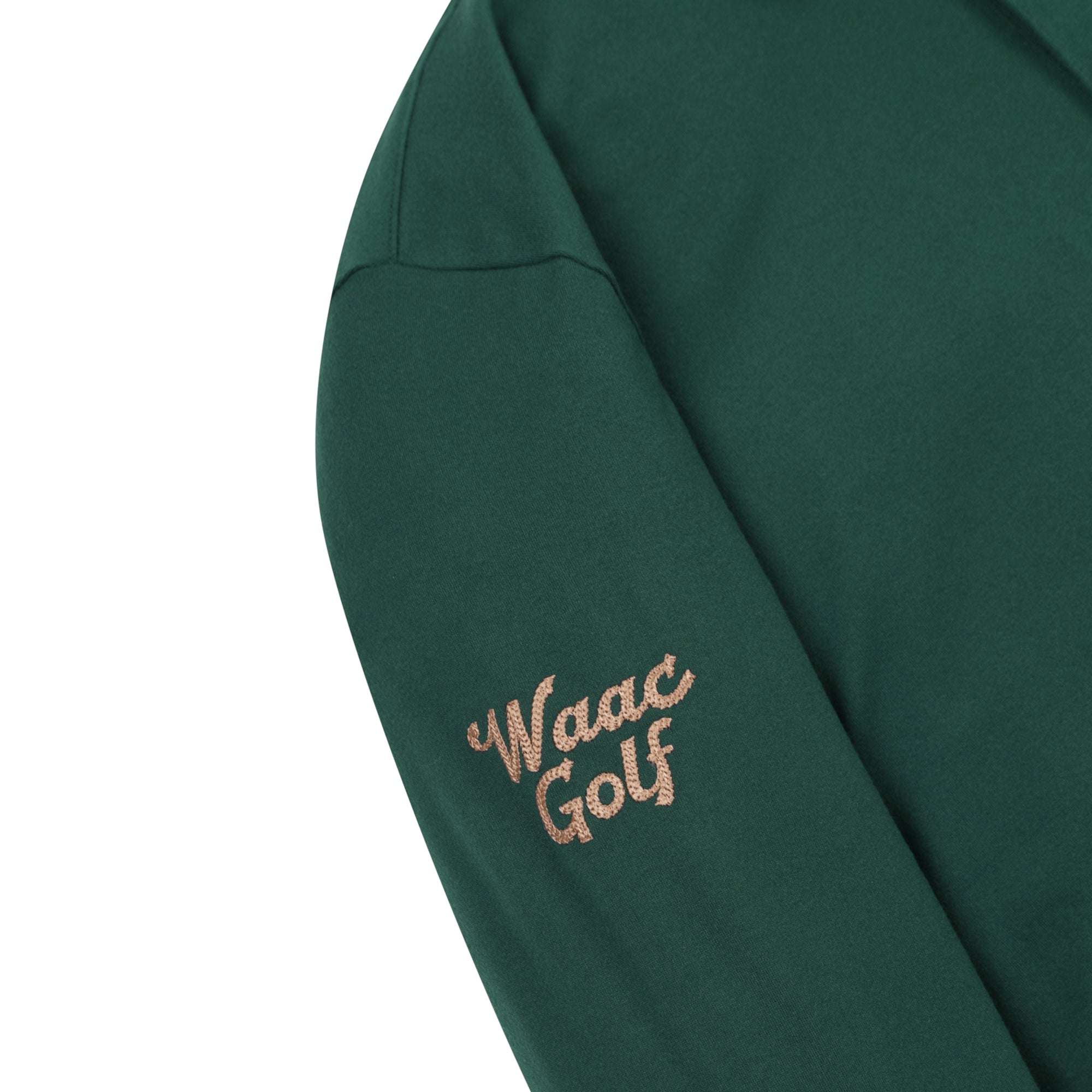 MENS ベーシック長袖ポロシャツ グリーン/072344010