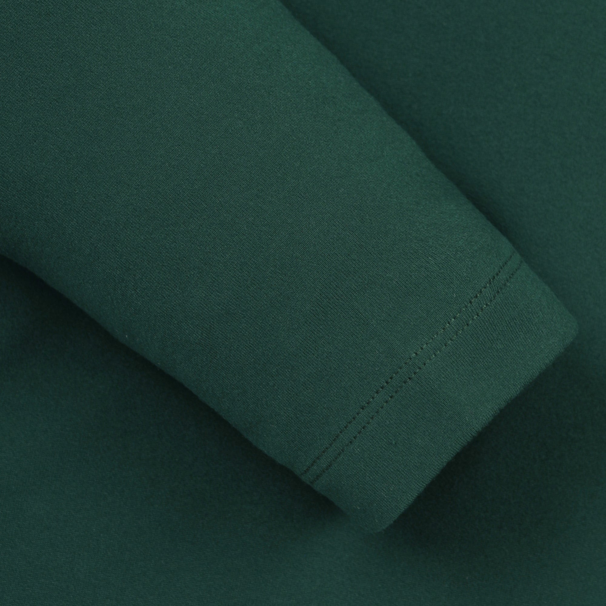 MENS ベーシック長袖ポロシャツ グリーン/072344010