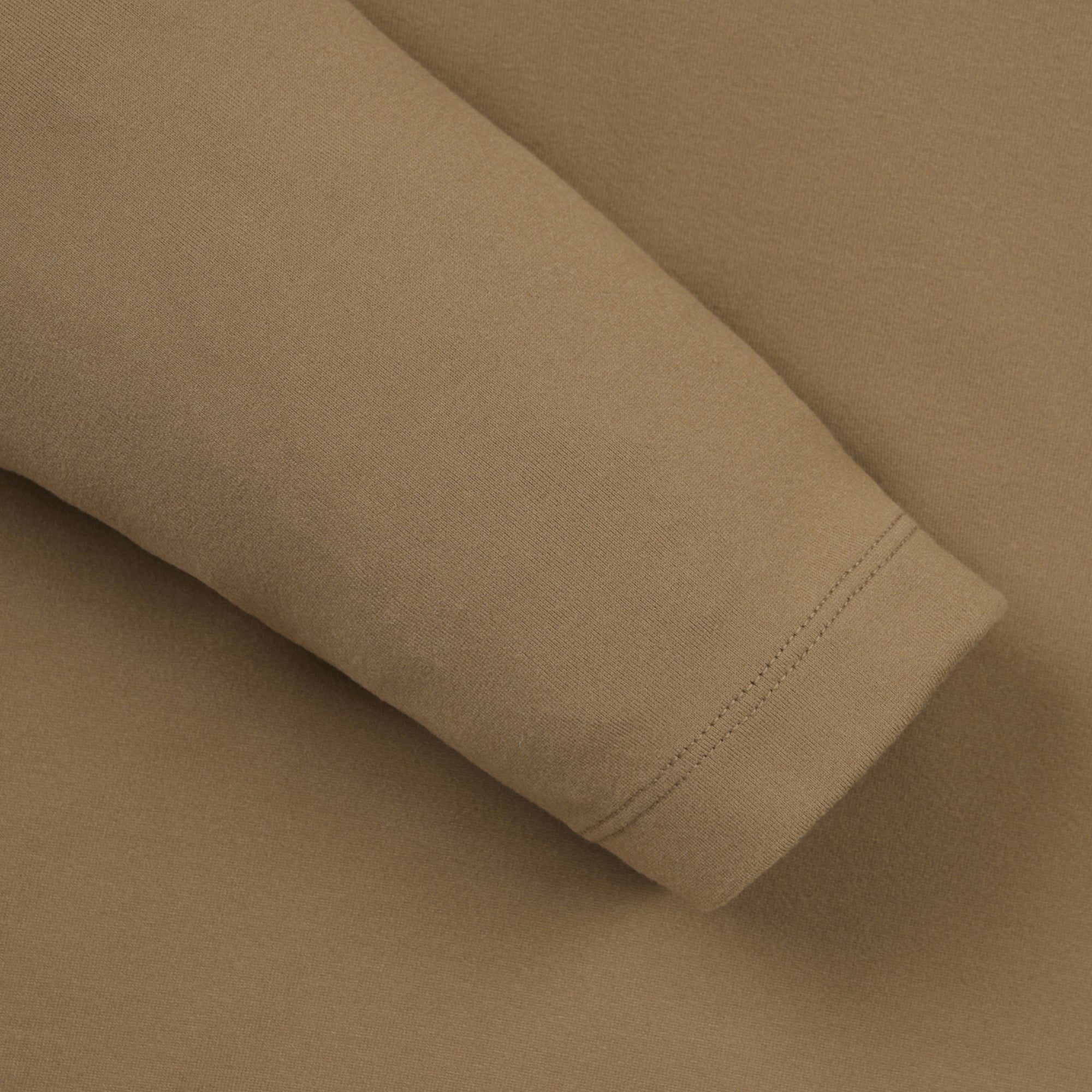 MENS ベーシック長袖ポロシャツ ベージュ/072344010