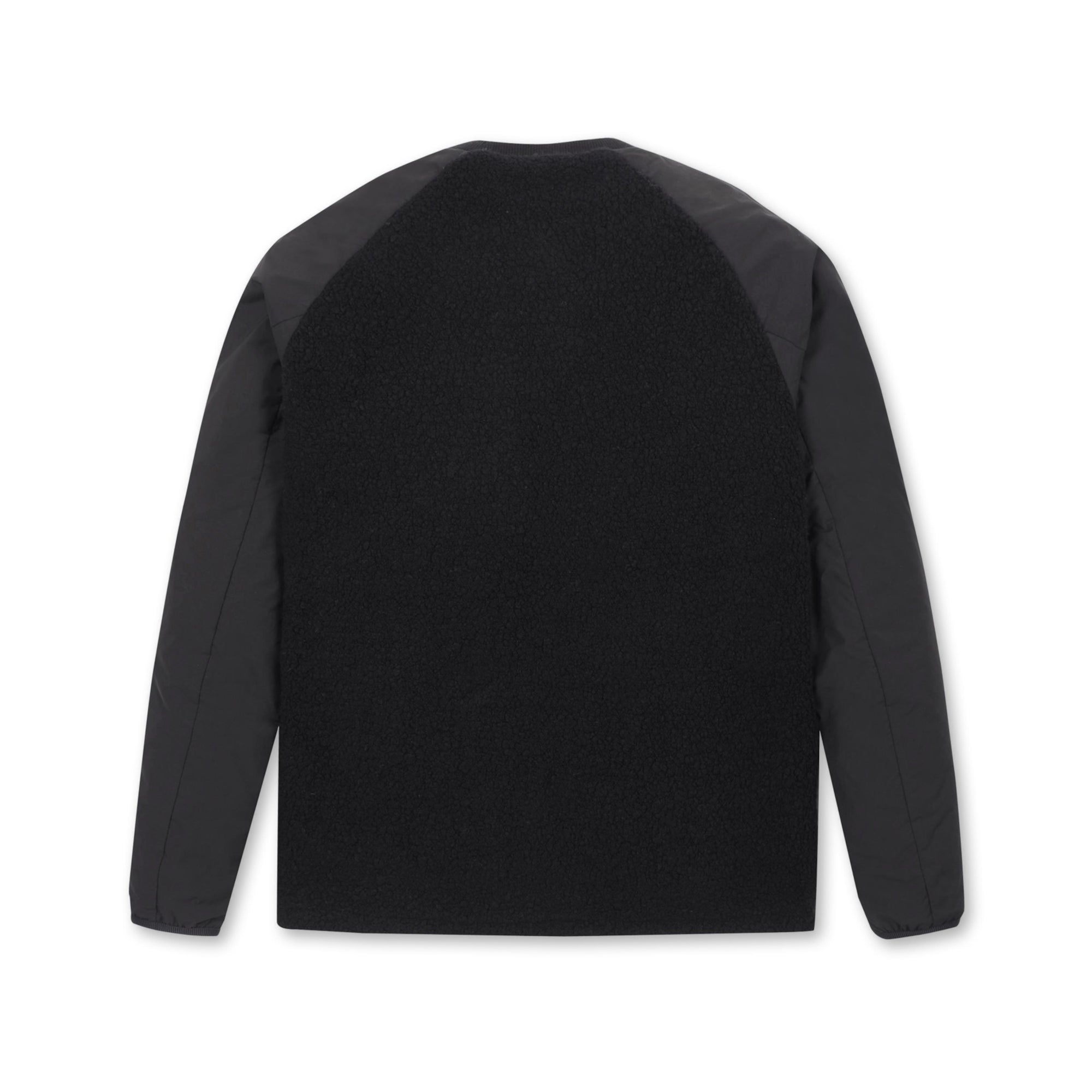 MENS ハイブリッドプルオーバー ブラック/072344022