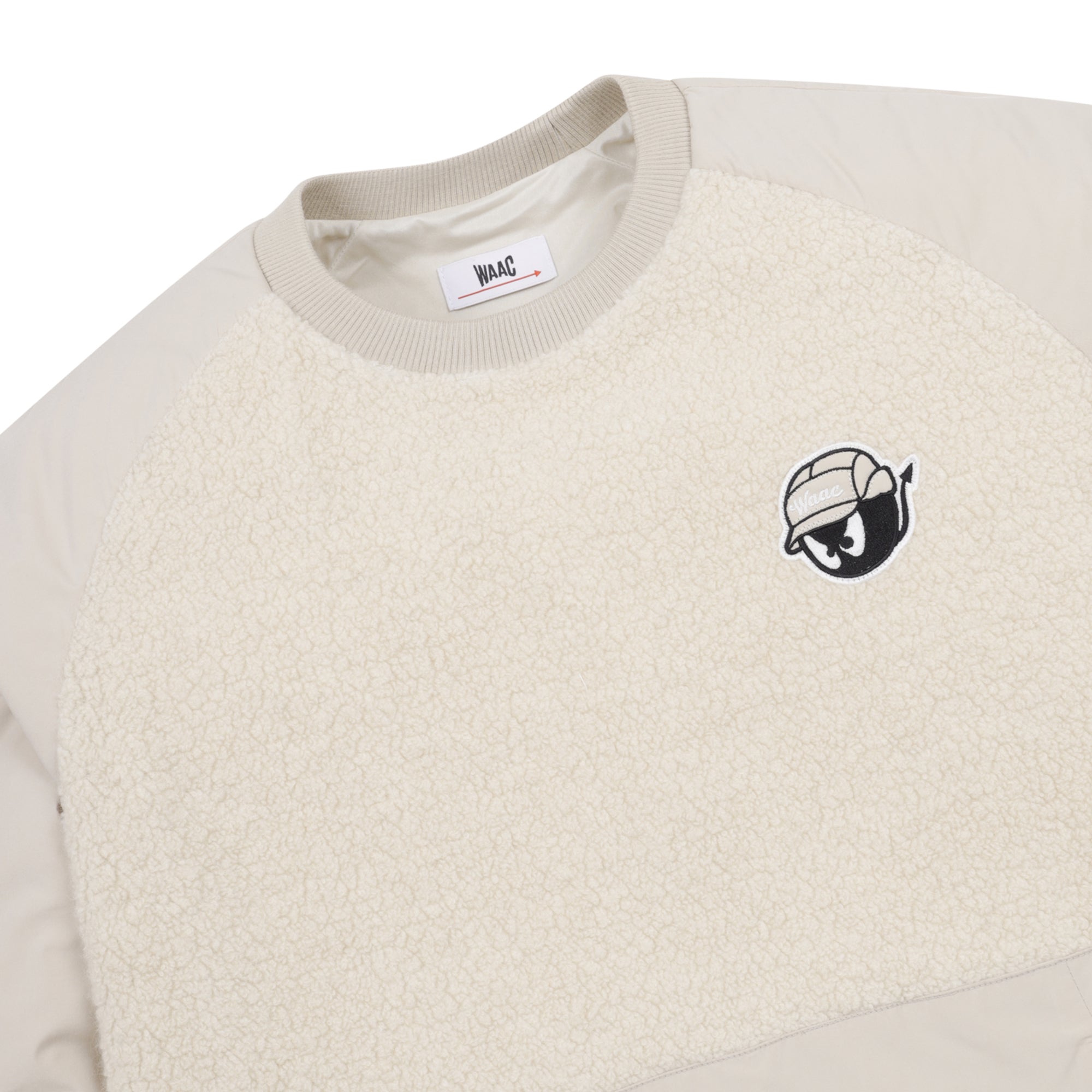 MENS ハイブリッドプルオーバー ベージュ/072344022