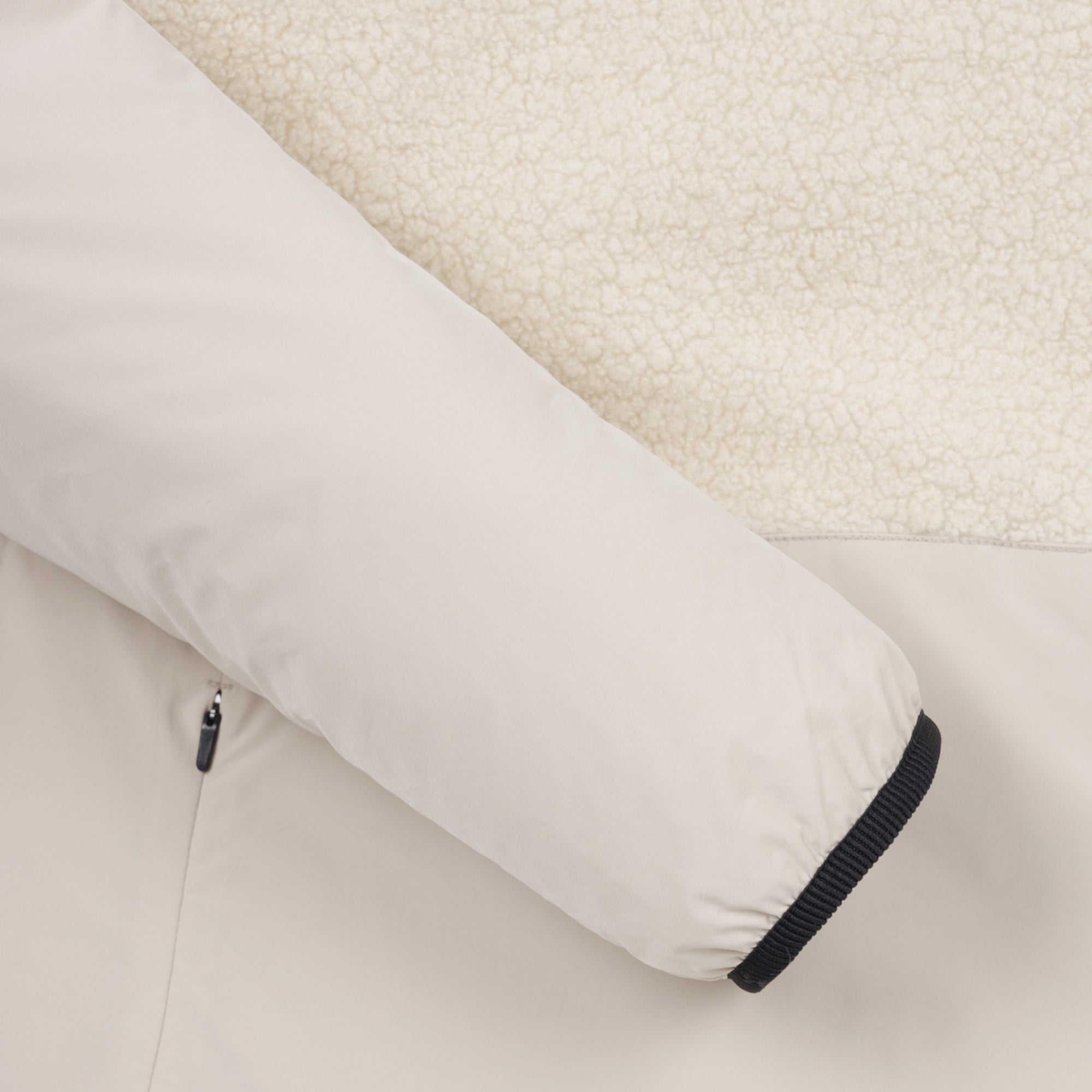 MENS ハイブリッドプルオーバー ベージュ/072344022