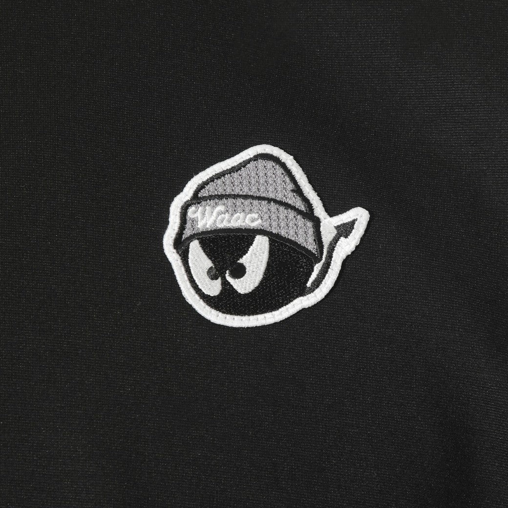 UNISEX WAACKYクルーネックTシャツ ブラック