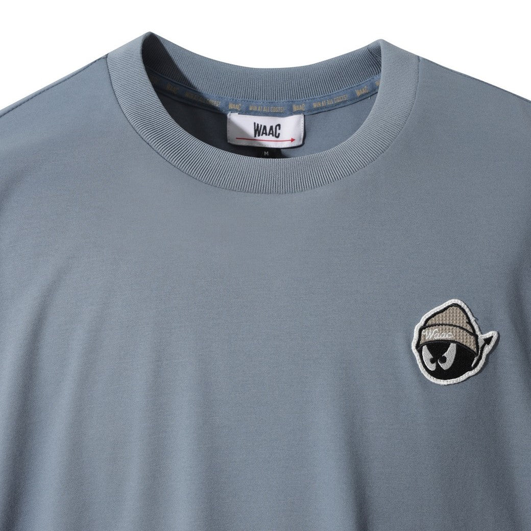 UNISEX WAACKYクルーネックTシャツ ライトブルー