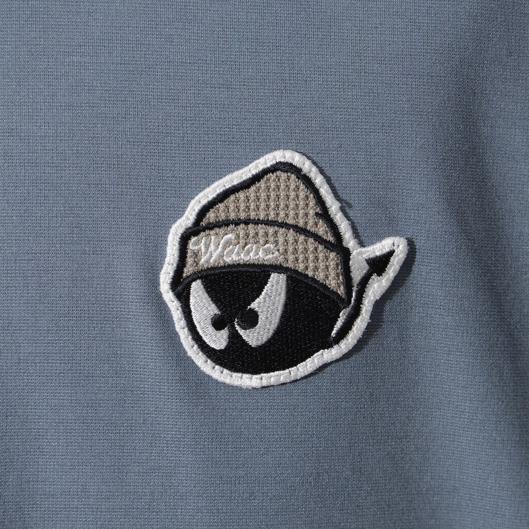 UNISEX WAACKYクルーネックTシャツ ライトブルー