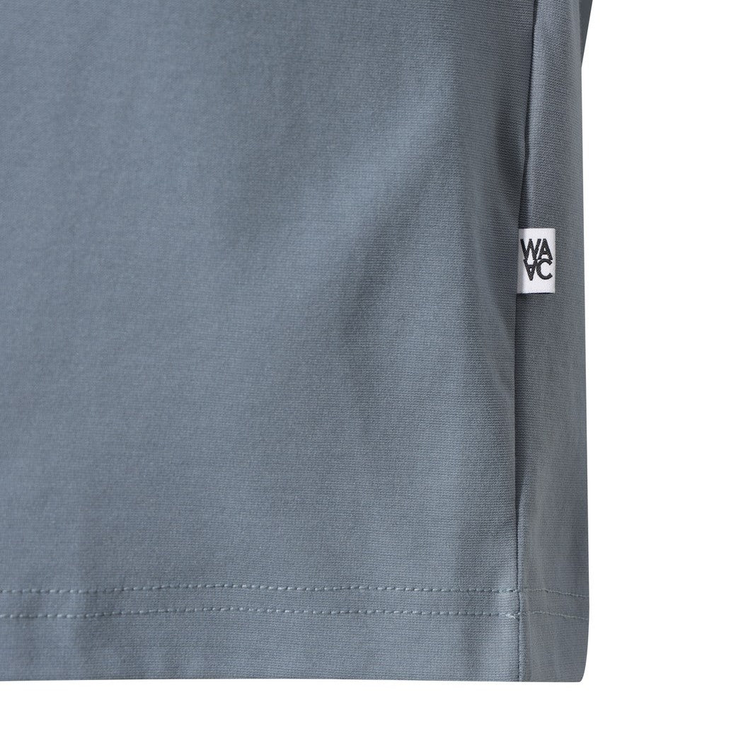 UNISEX WAACKYクルーネックTシャツ ライトブルー