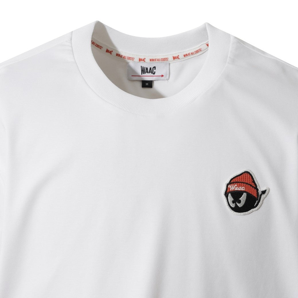 UNISEX WAACKYクルーネックTシャツ アイボリー