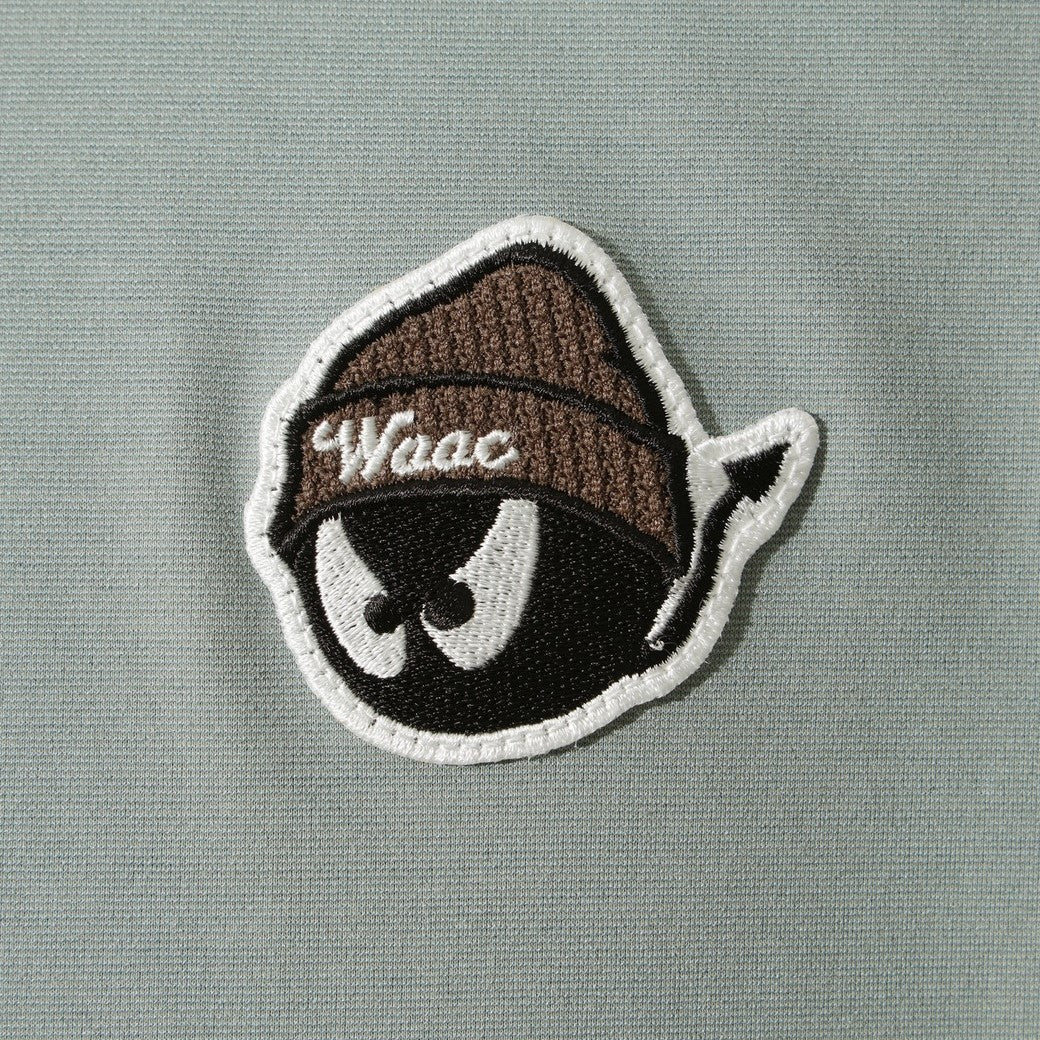 UNISEX WAACKYクルーネックTシャツ カーキ