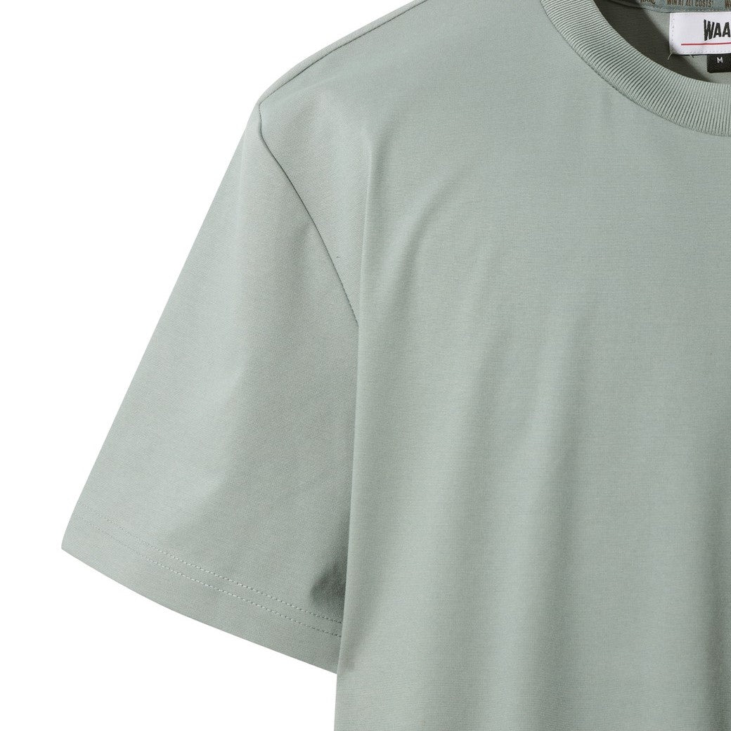 UNISEX WAACKYクルーネックTシャツ カーキ