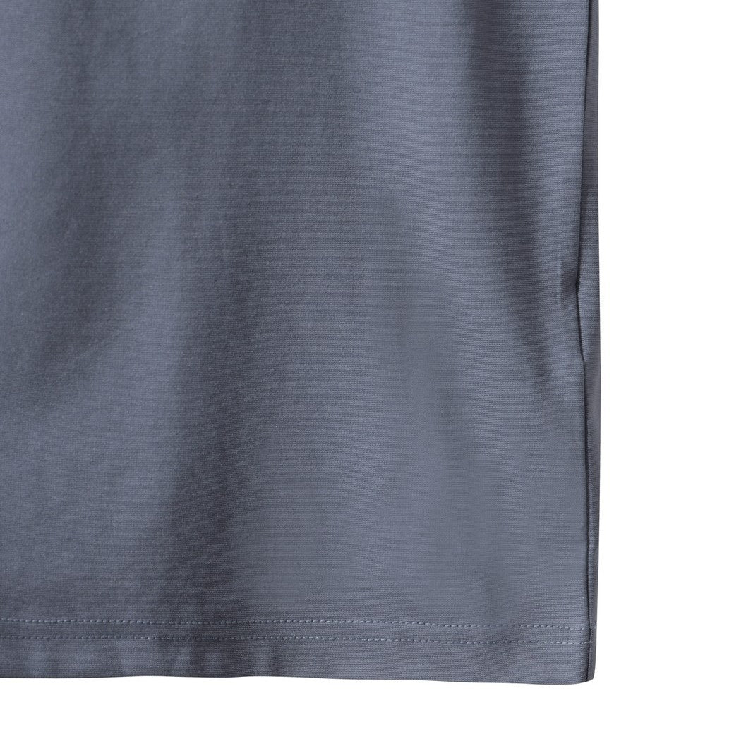 【WAAC X JONES】MEN ロゴクルーネックTシャツ サックスブルー