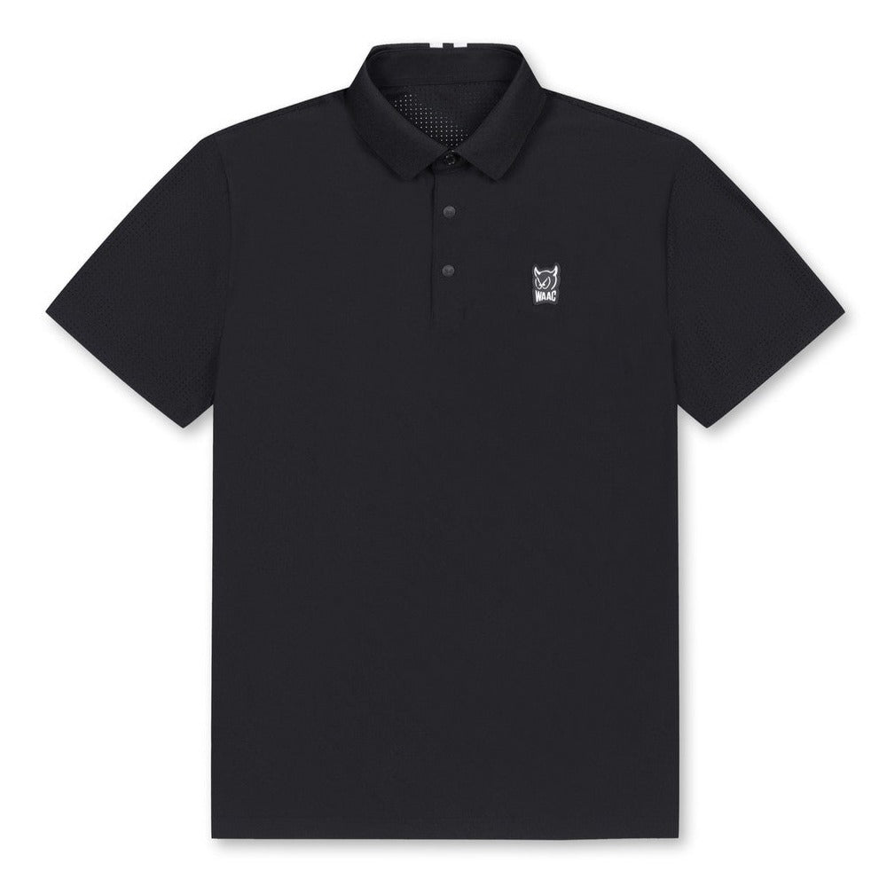 MENS 半袖ポロTシャツ ブラック/072332011