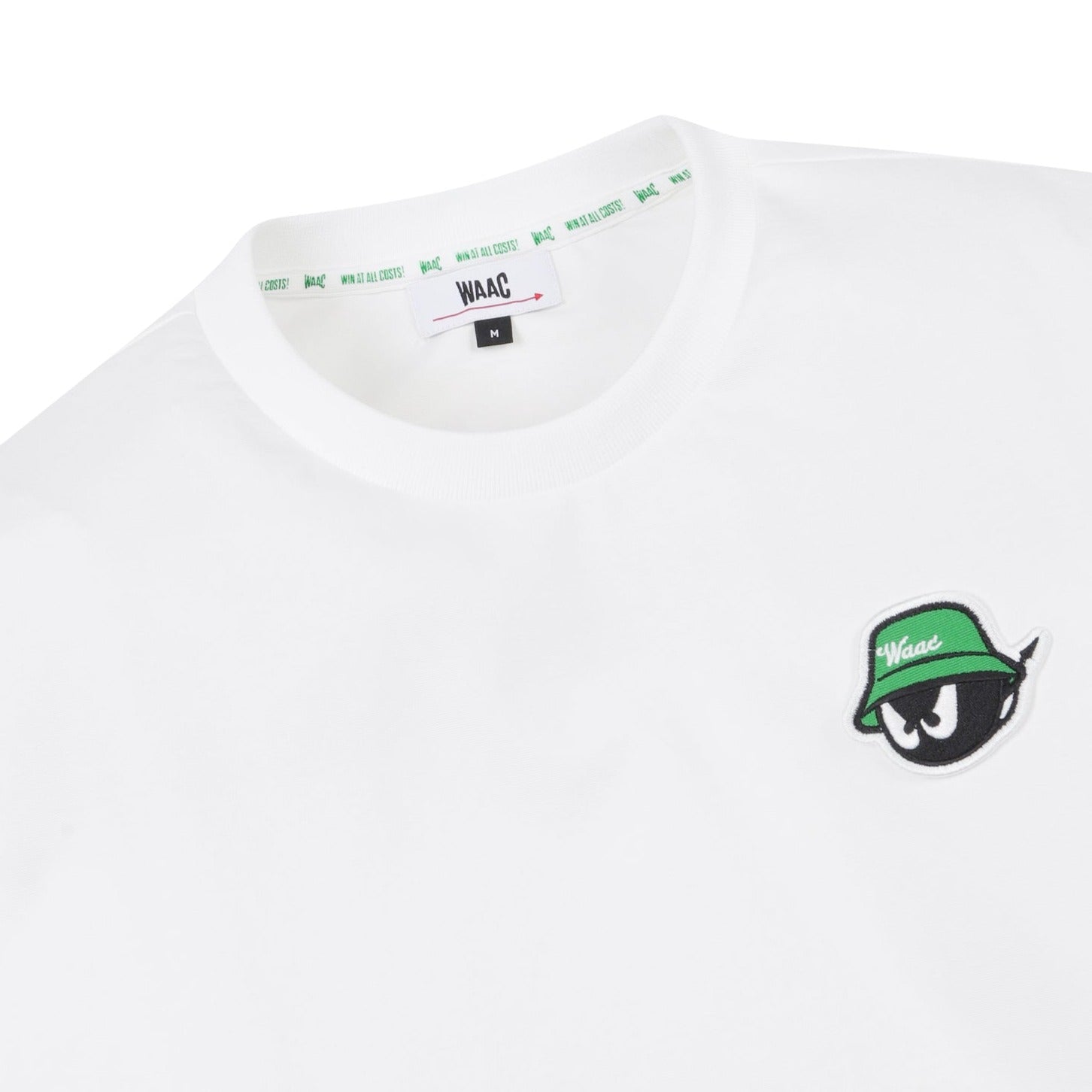 UNISEX フロントワッキー Tシャツ ホワイト/072342016