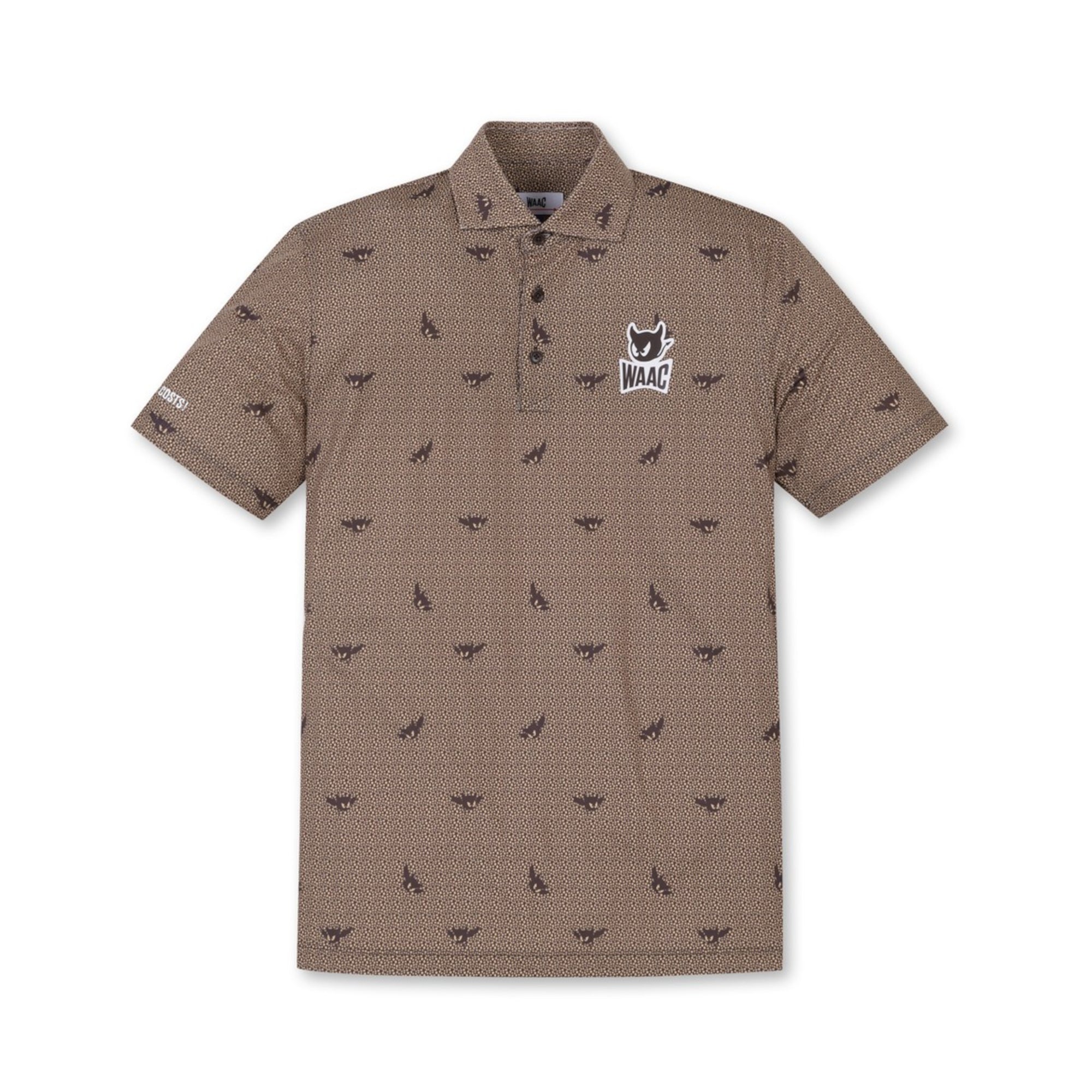 24AW 新作 / 一部店舗限定】MENS PLAYERS FLYING WAACKYポロ ブラウン 