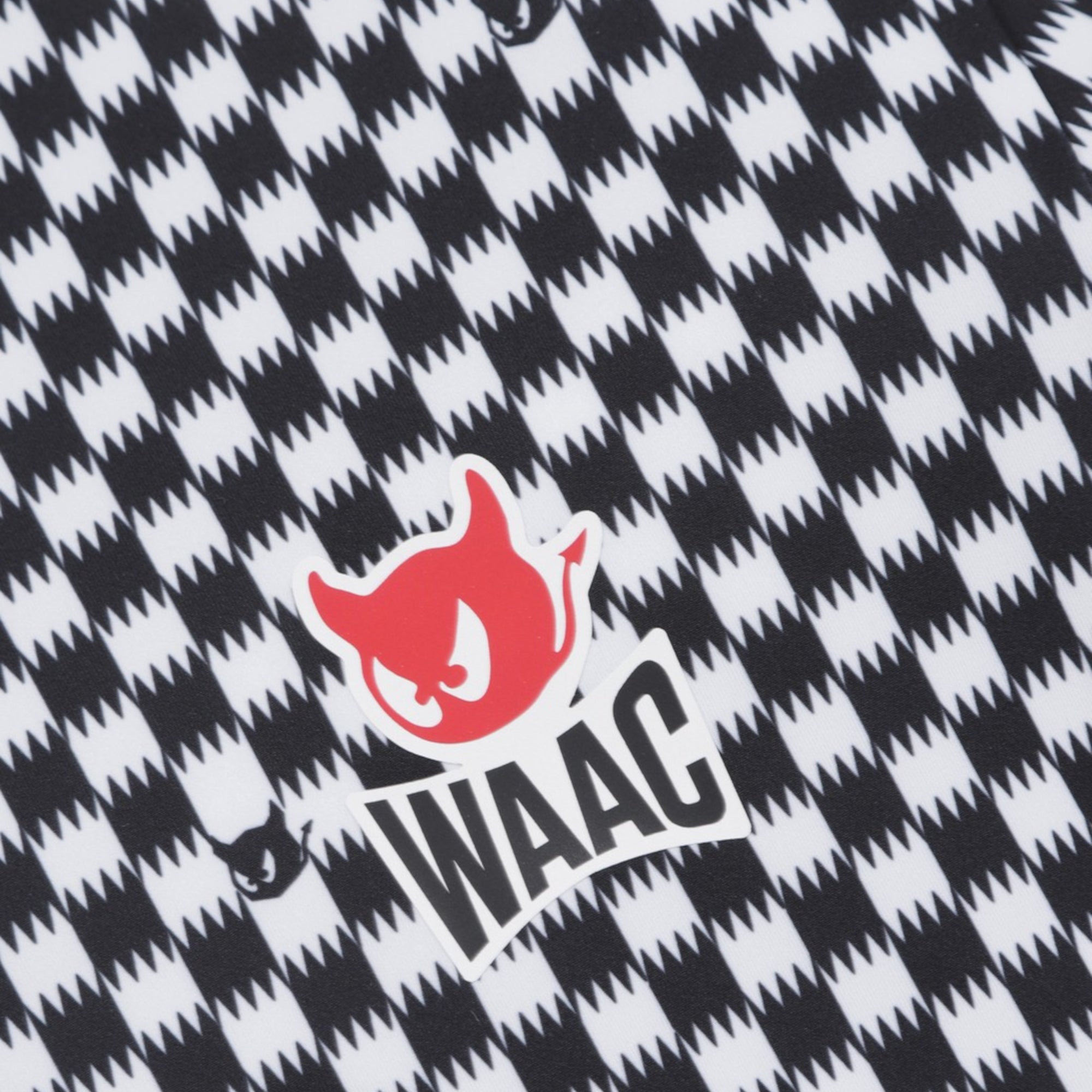 MEN ZIGZAG WAACKYポロ ブラック