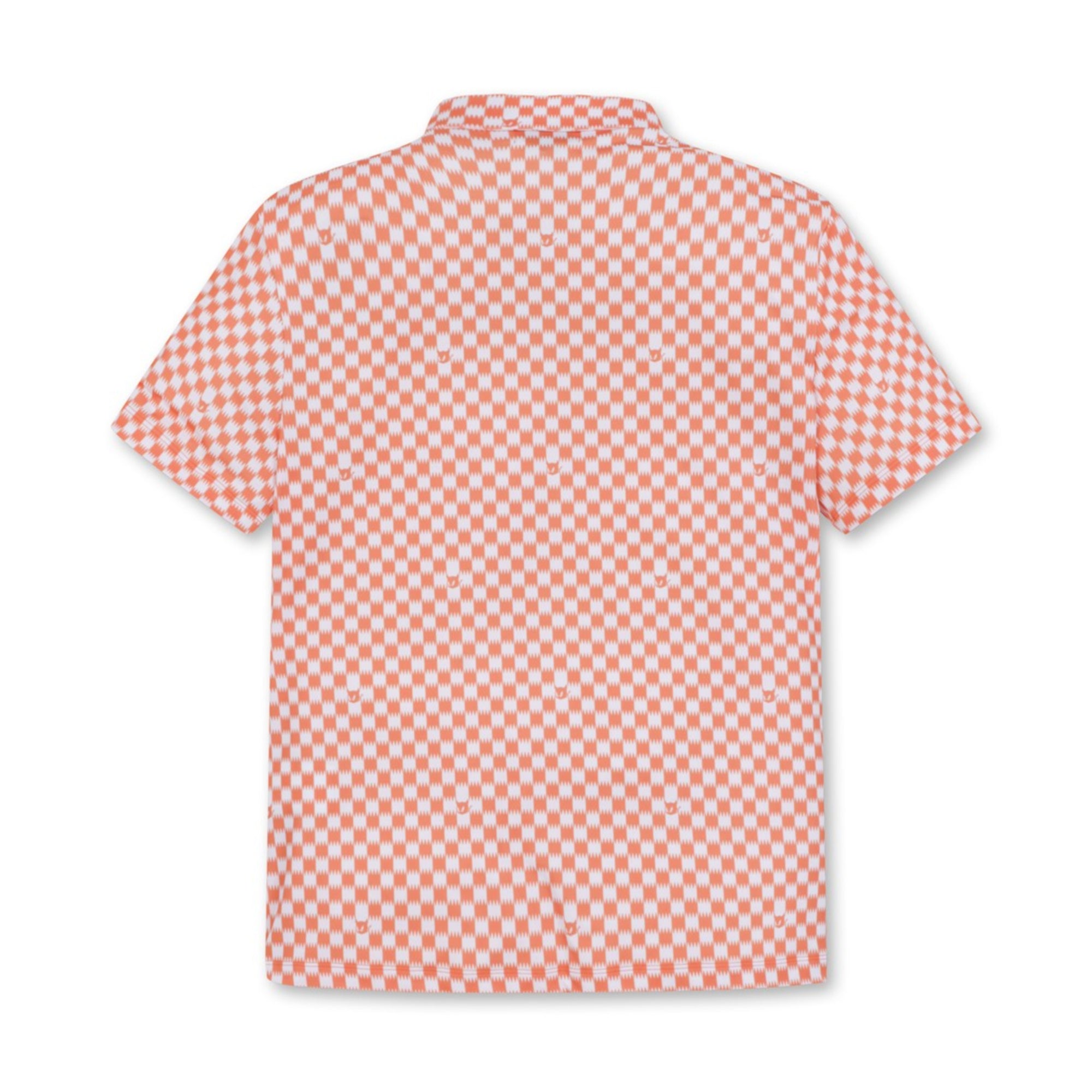 MEN ZIGZAG WAACKYポロ オレンジ