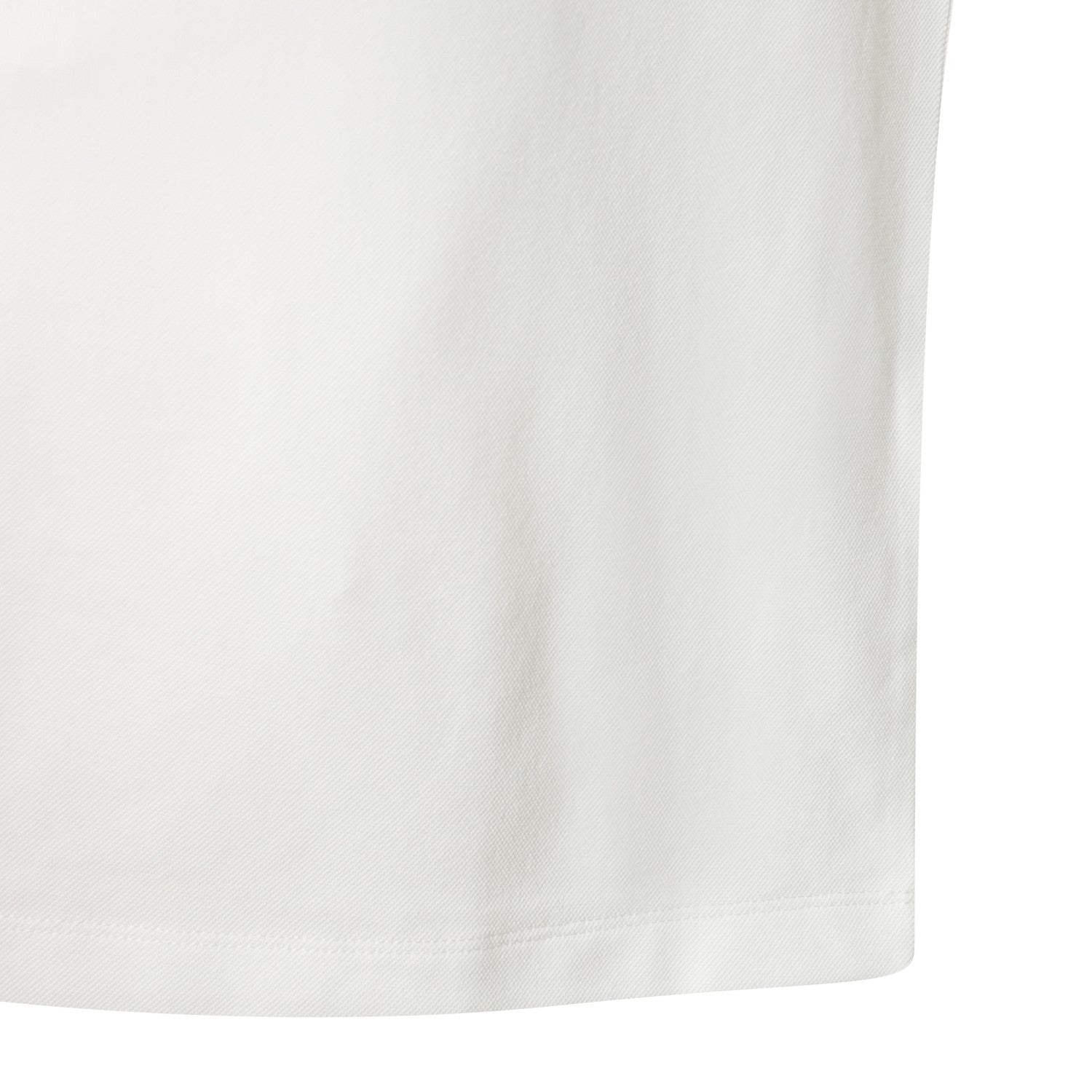 MEN カラーポイントポロシャツ ホワイト