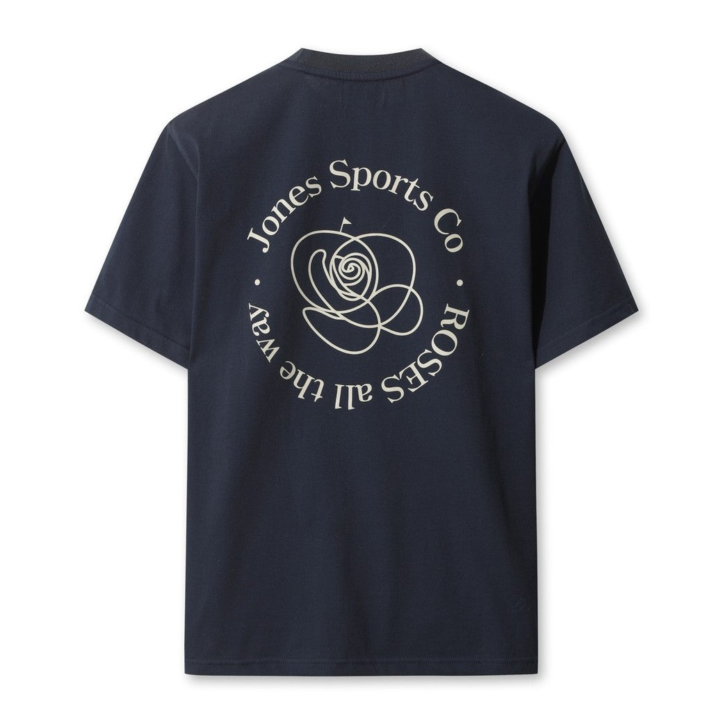 MEN ROSE クルーネックTシャツ ネイビー