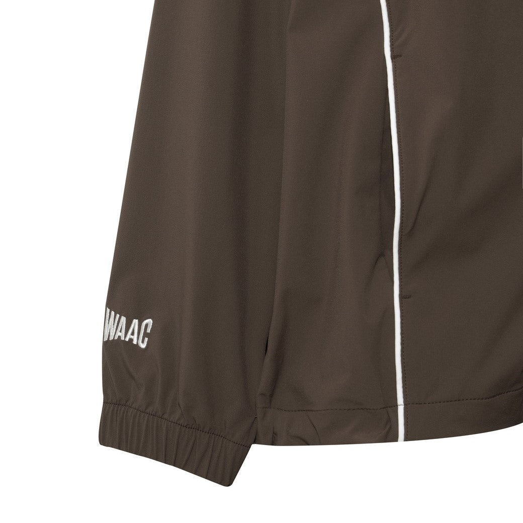 【WAAC X JONES】MEN パイピングポイントアノラック ブラウン