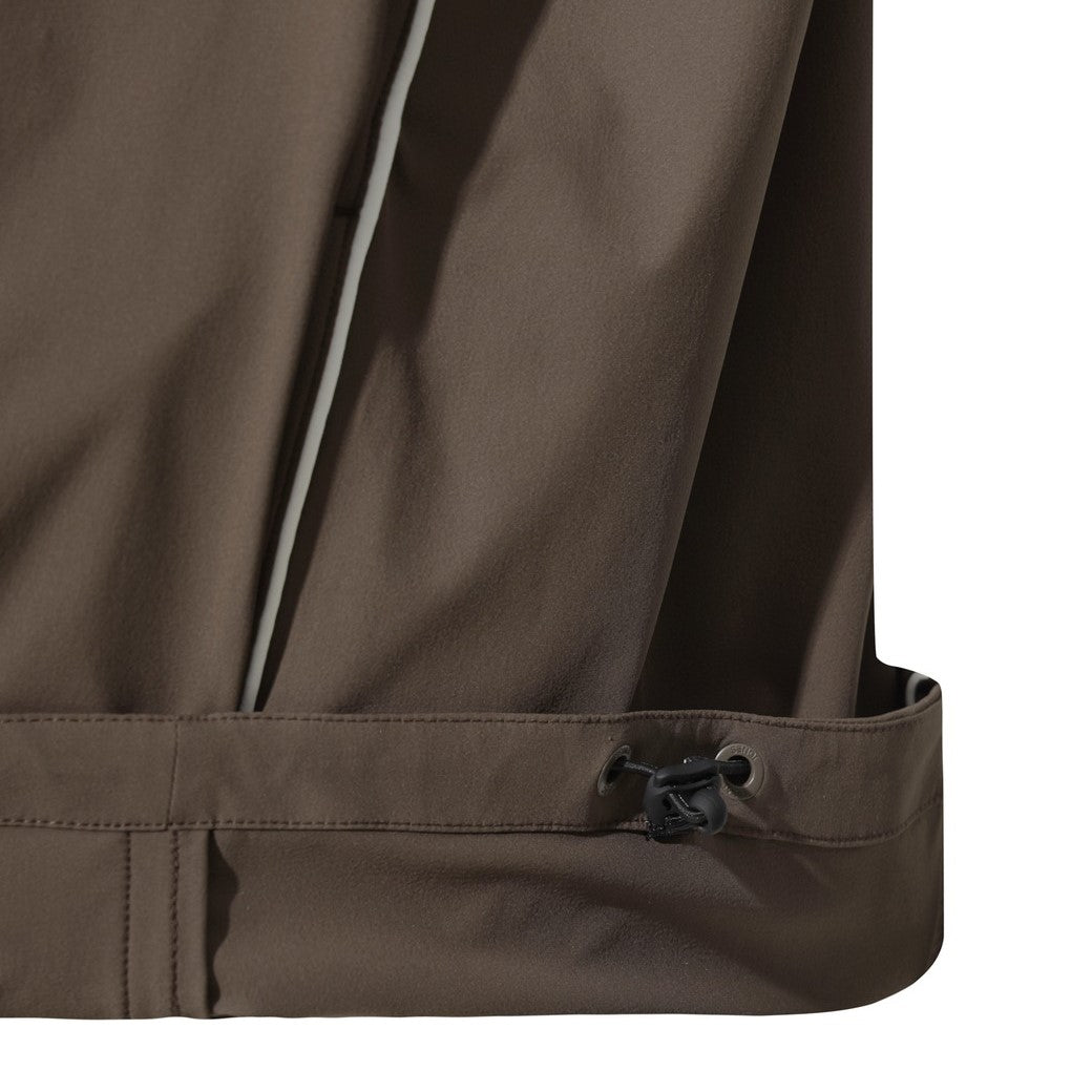 【WAAC X JONES】MEN パイピングポイントアノラック ブラウン