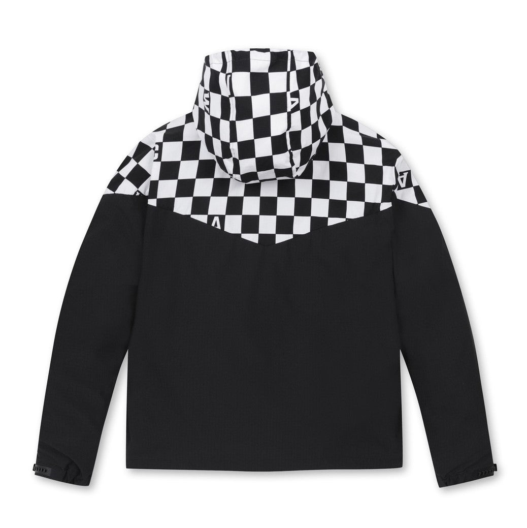 MEN カラーブロックジャンパー ブラック