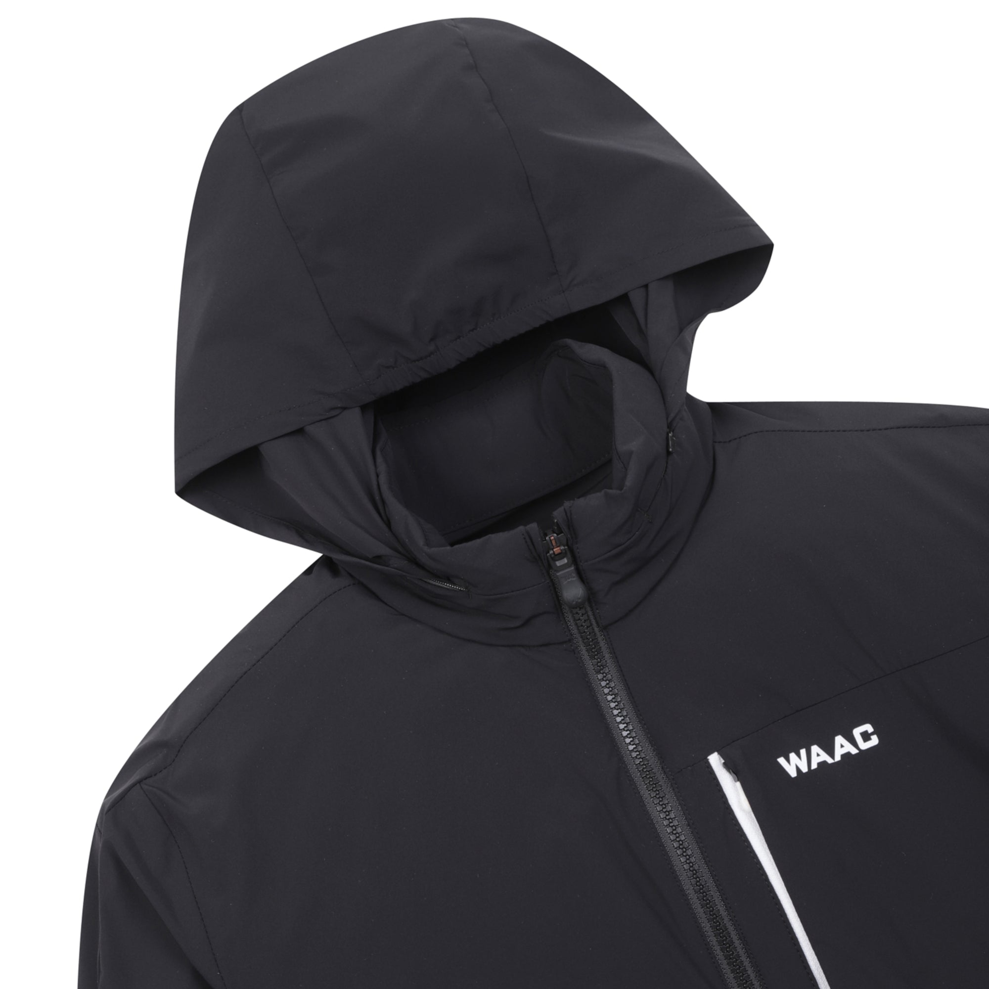 MENS フード付きブルゾン ブラック/072342110