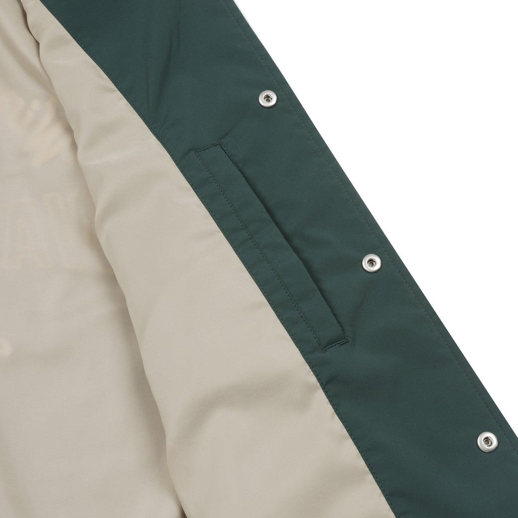 【25SS 新作|一部店舗限定】MEN バーシティジャケット ダークグリーン