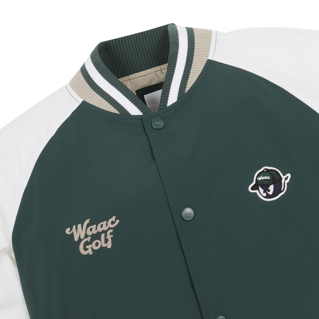 【25SS 新作|一部店舗限定】MEN バーシティジャケット ダークグリーン