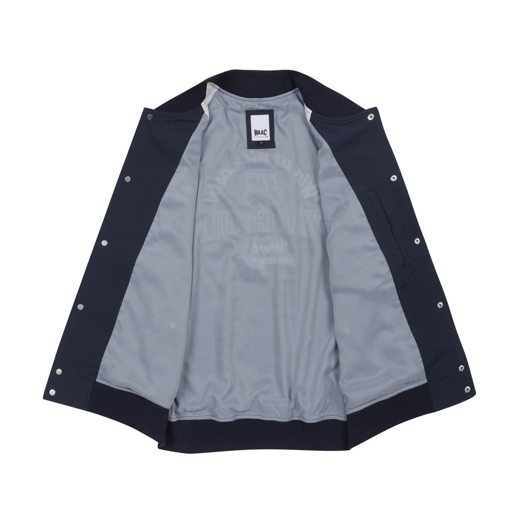 【一部店舗限定】MEN バーシティジャケット ネイビー