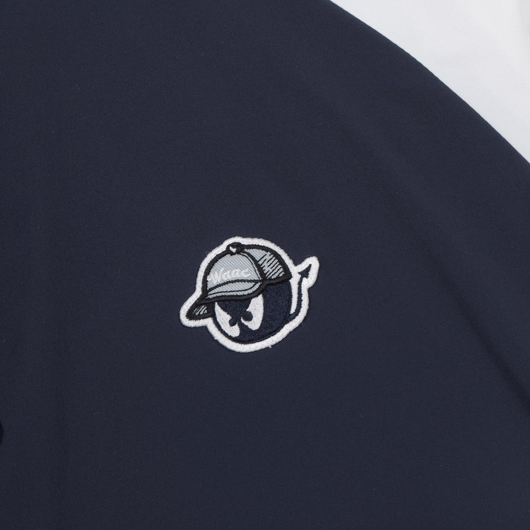 【一部店舗限定】MEN バーシティジャケット ネイビー