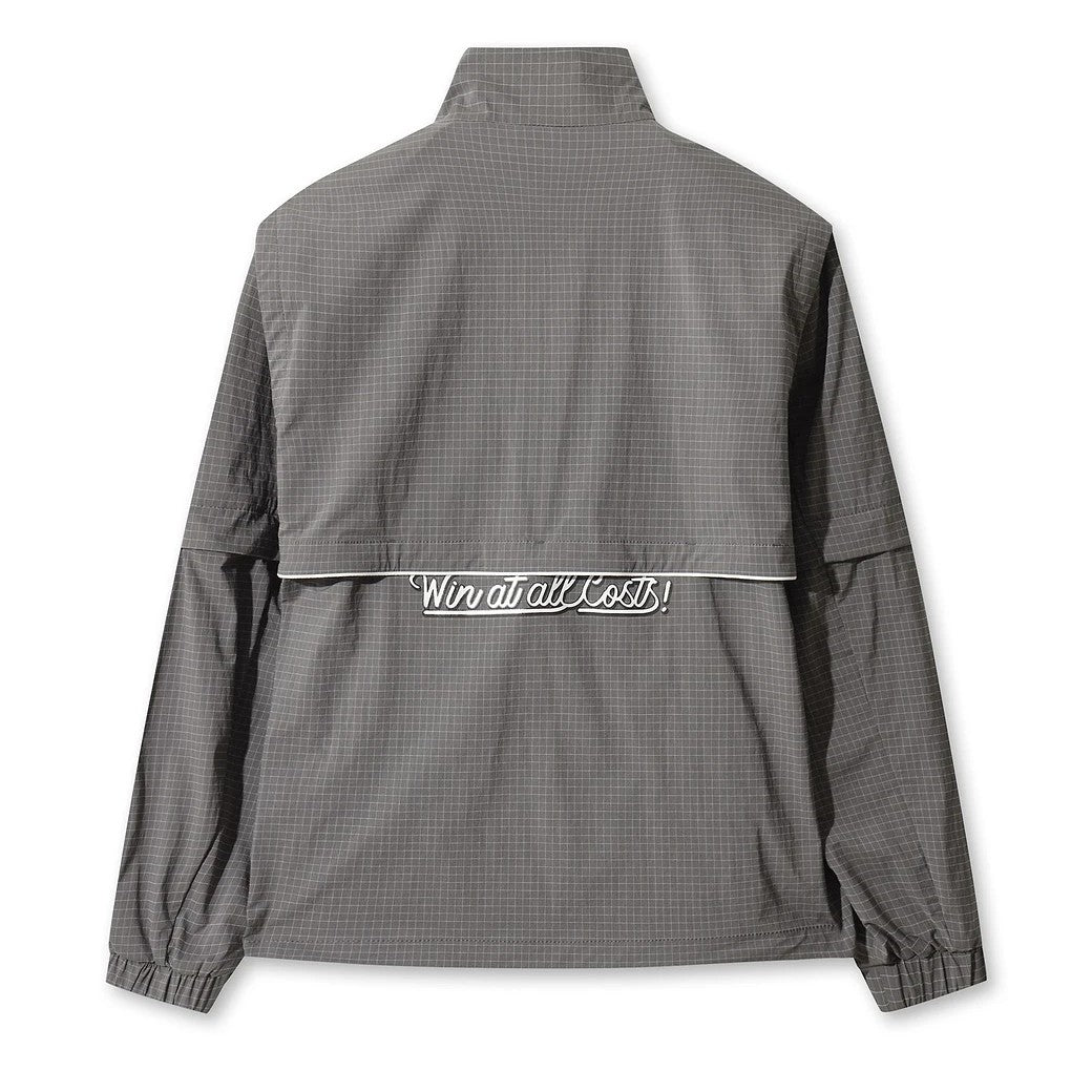 MEN デタッチャブル アノラック グレー